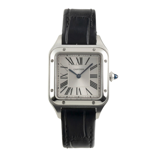 Cartier Santos Dumont steel quartz women's watch WSSA0023  [2603064]