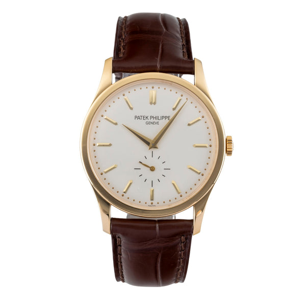 Patek Philippe Calatrava or 18 ct à remontage manuel montre pour hommes 5196  [2603065]