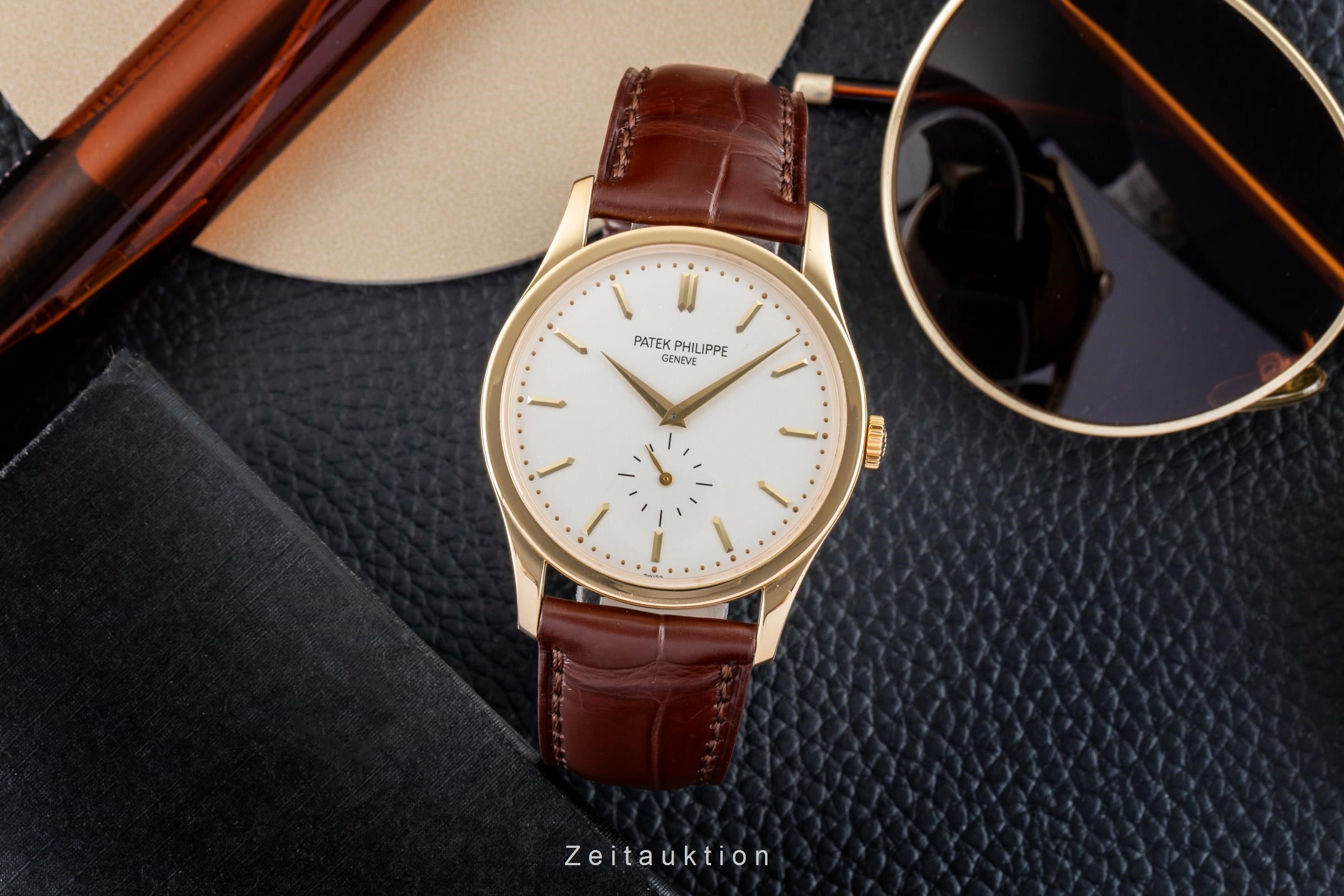 Patek Philippe Calatrava or 18 ct à remontage manuel montre pour hommes 5196  [2603065]
