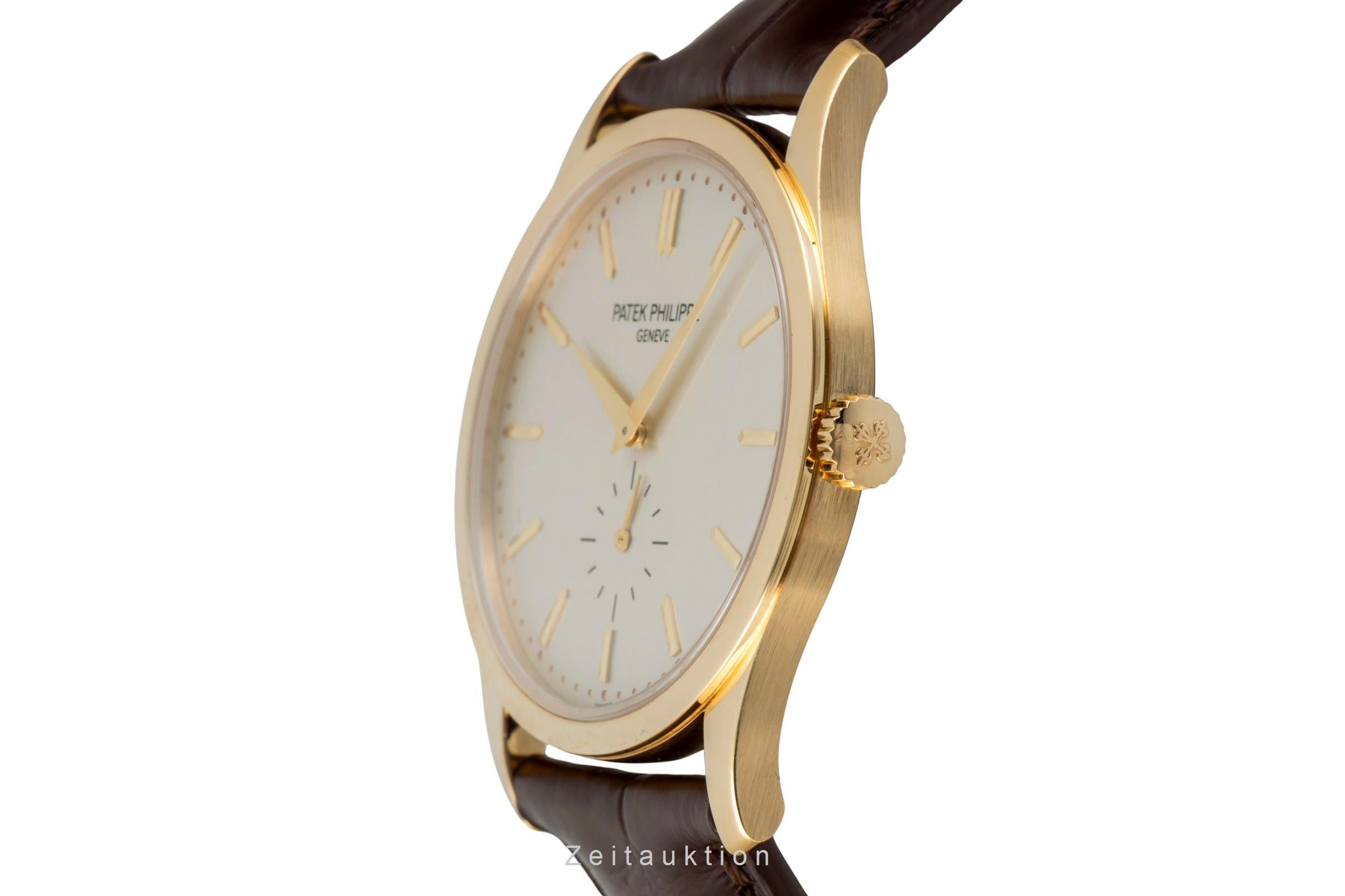 Patek Philippe Calatrava or 18 ct à remontage manuel montre pour hommes 5196  [2603065]