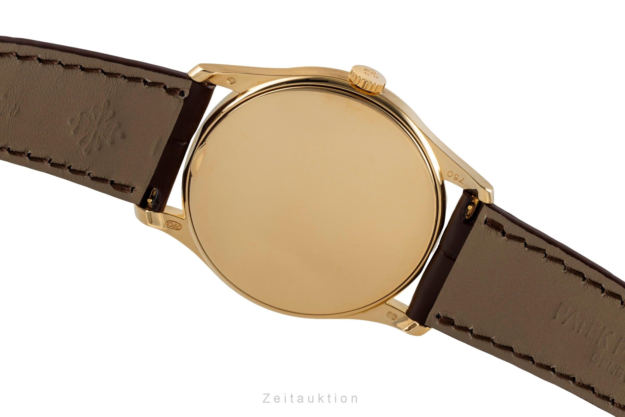 Patek Philippe Calatrava 18 ct gold manual winding Kal. 215PS Ref