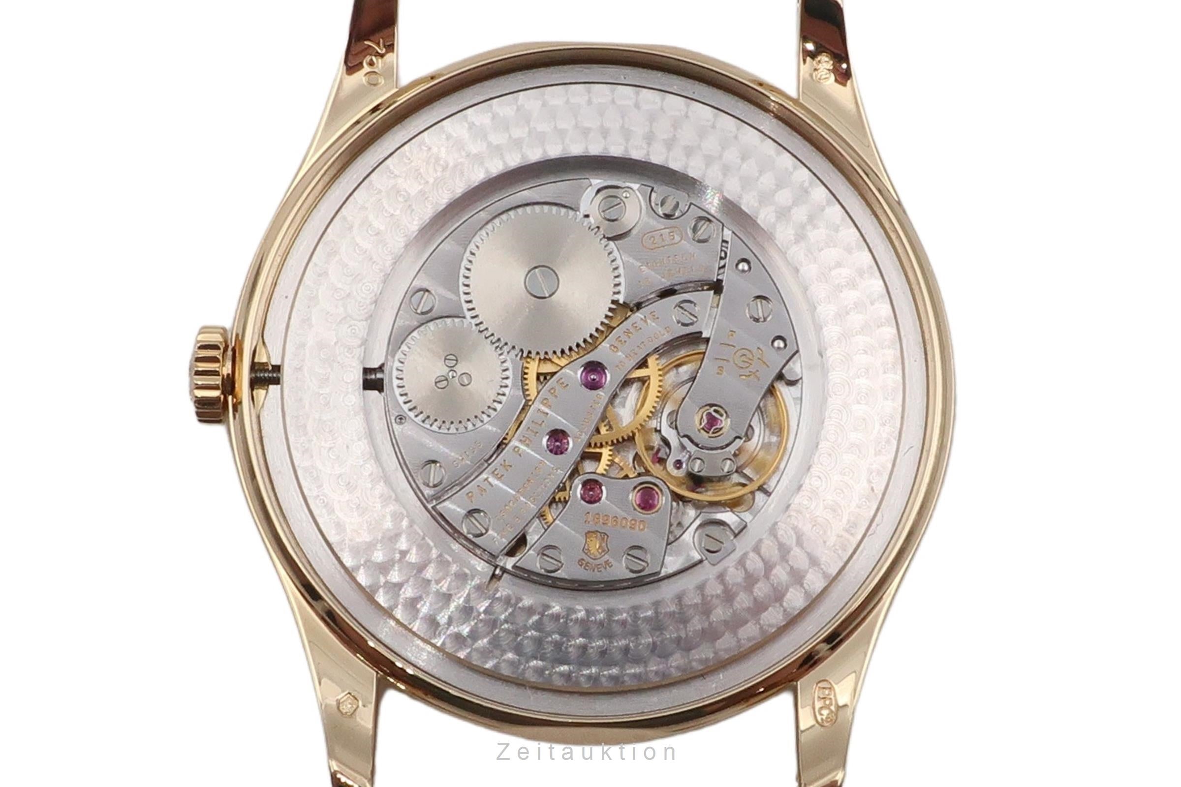Patek Philippe Calatrava 18 ct gold manual winding Kal. 215PS Ref
