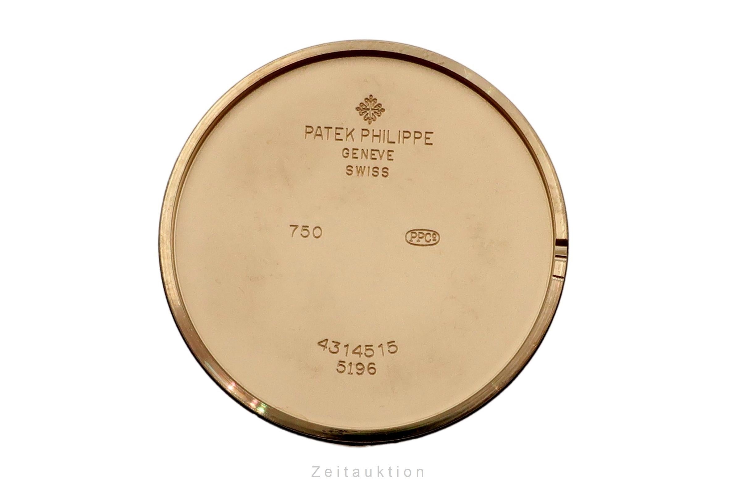 Patek Philippe Calatrava or 18 ct à remontage manuel montre pour hommes 5196  [2603065]