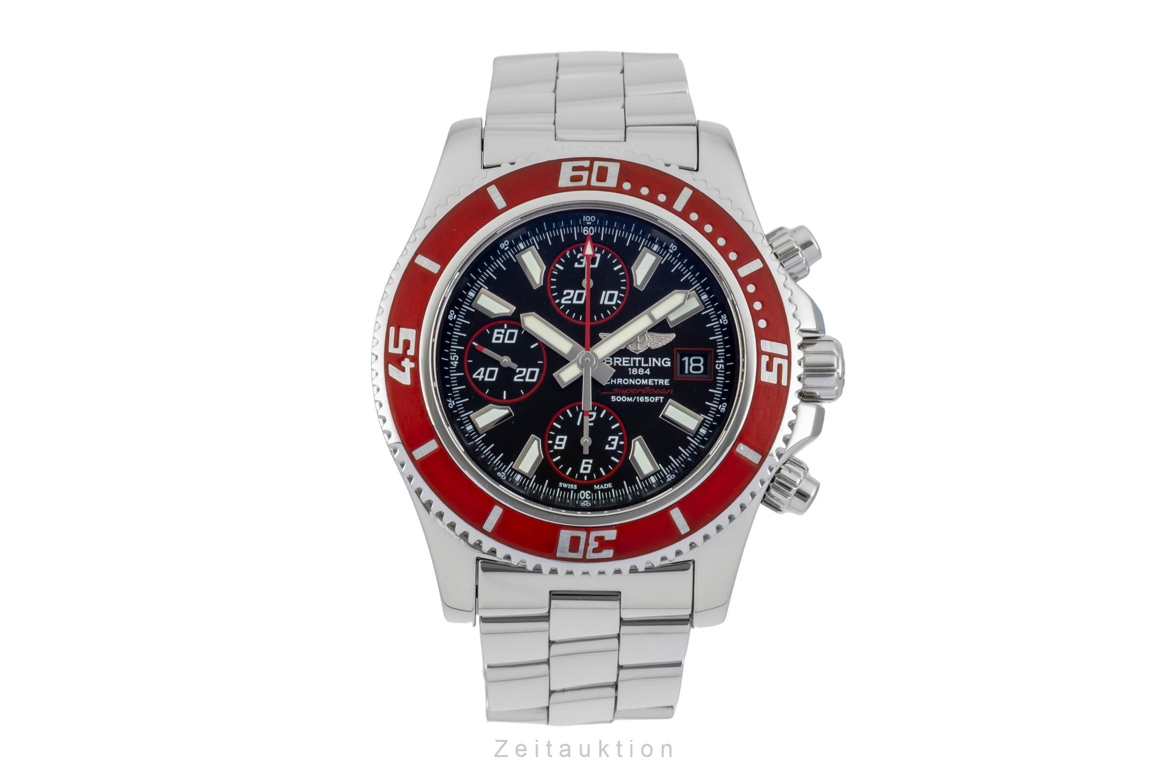 Breitling Superocean Chronograph II Stahl Automatik Ref. A13341X9/BA81 B&P 2012 [2603066]