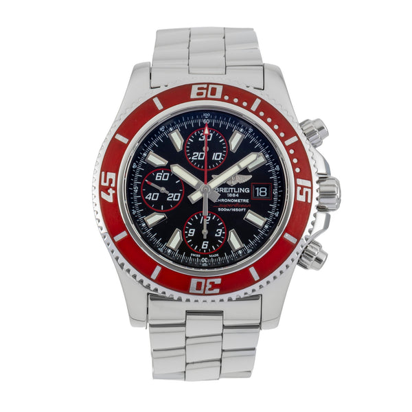 Breitling Superocean Chronograph II Stahl Automatik Ref. A13341X9/BA81 B&P 2012 [2603066]