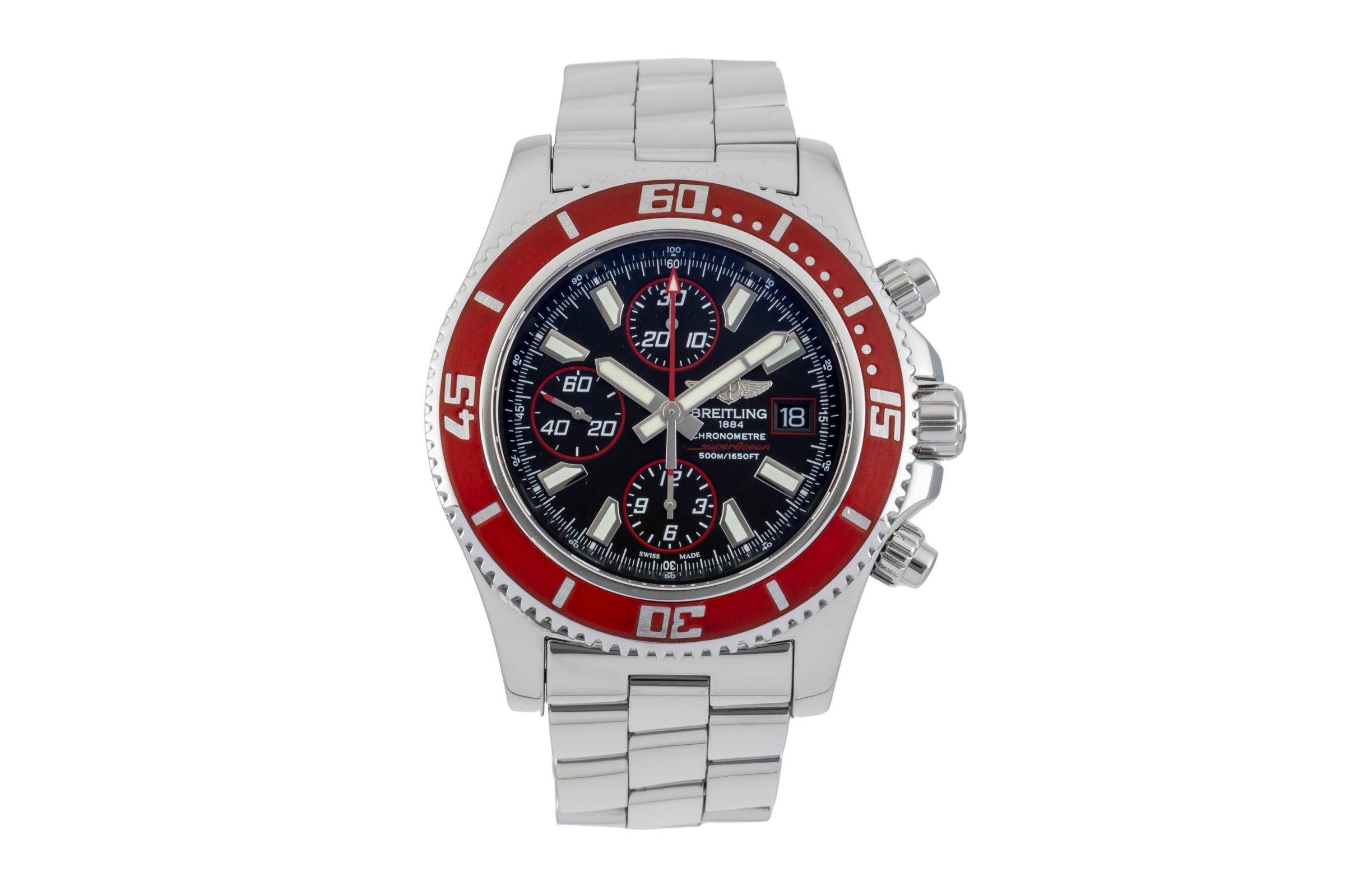 Breitling Superocean Chronograph II Stahl Automatik Ref. A13341X9/BA81 B&P 2012 [2603066]