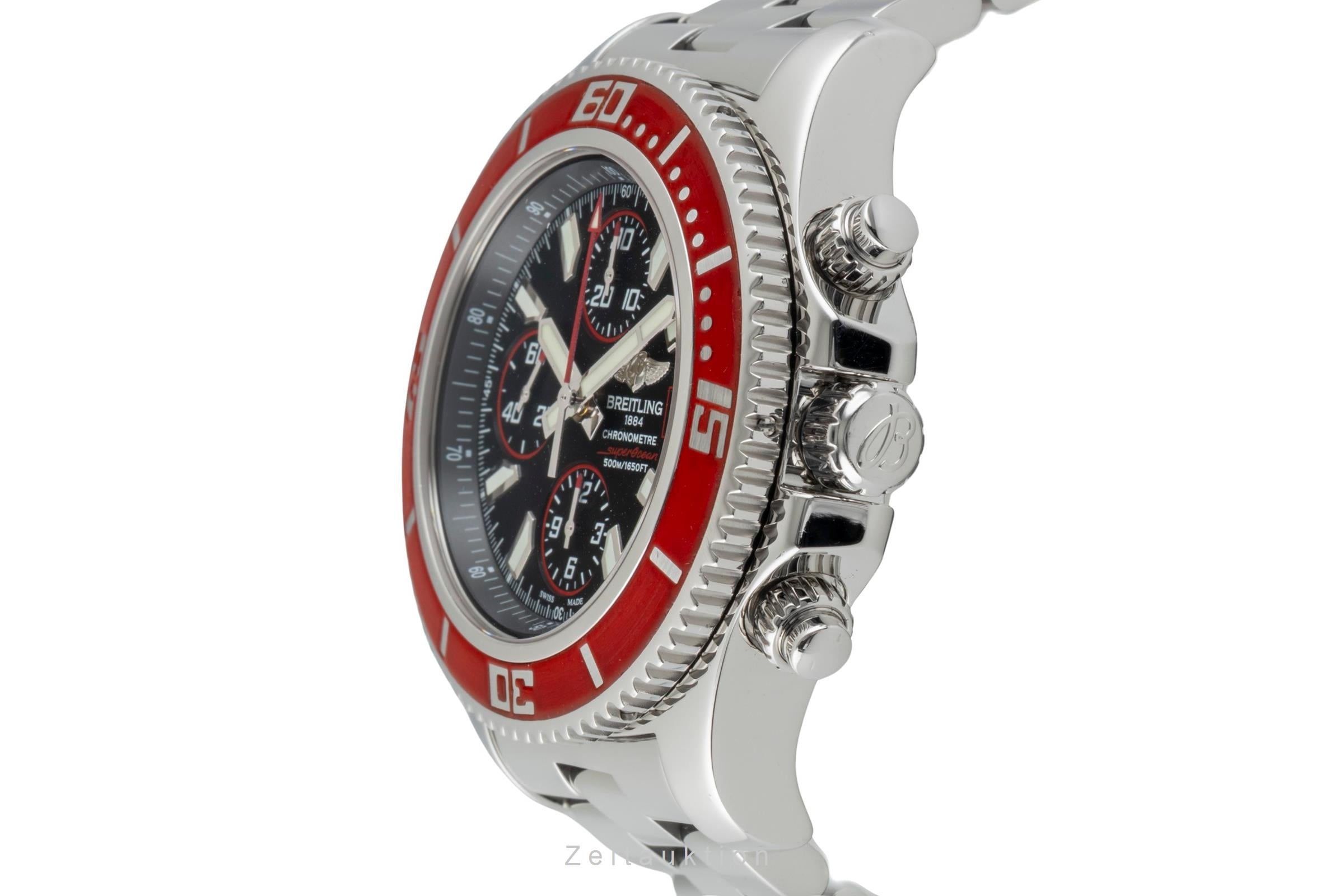 Breitling Superocean Chronograph II Stahl Automatik Ref. A13341X9/BA81 B&P 2012 [2603066]