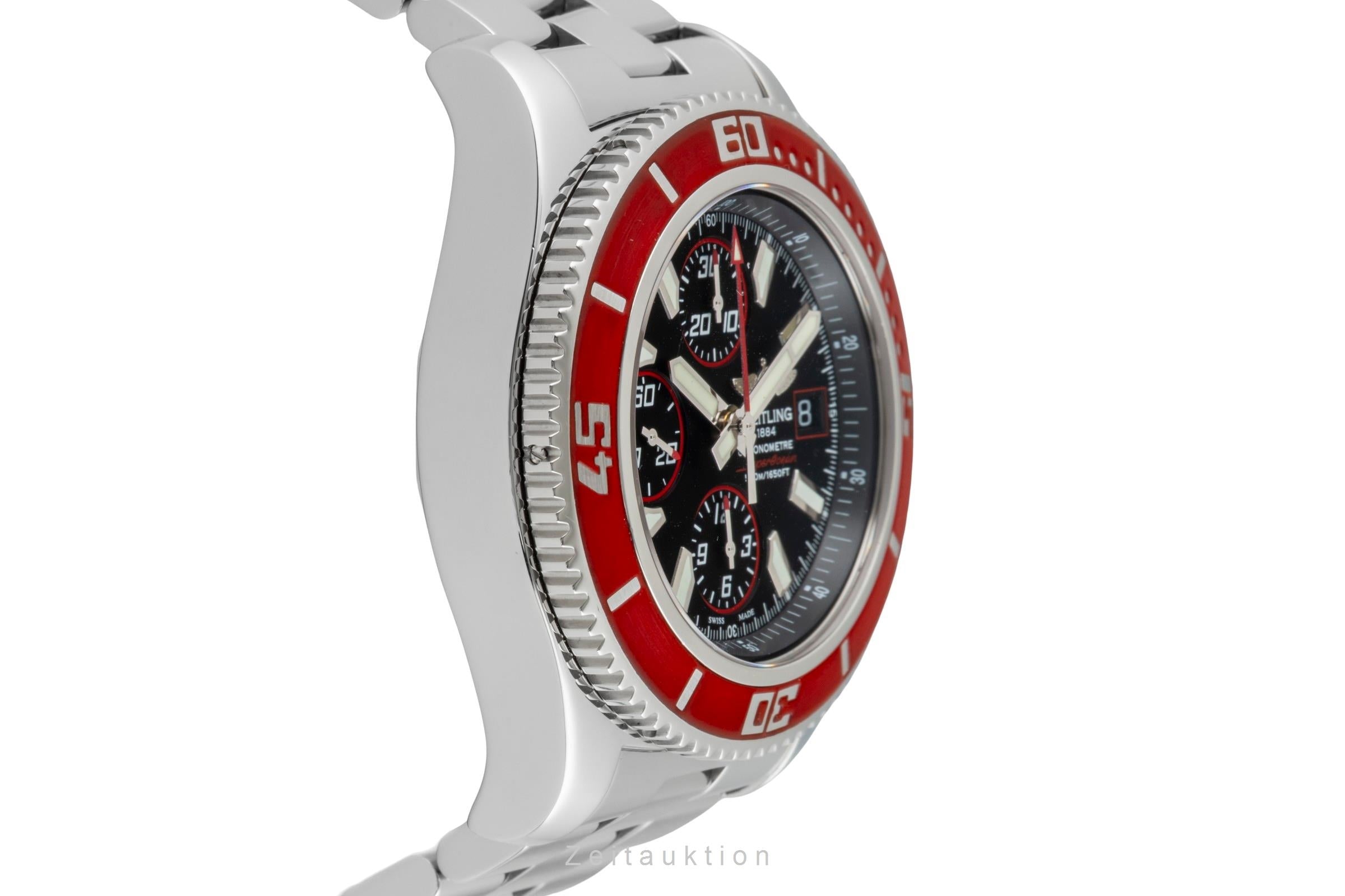Breitling Superocean Chronograph II Stahl Automatik Ref. A13341X9/BA81 B&P 2012 [2603066]