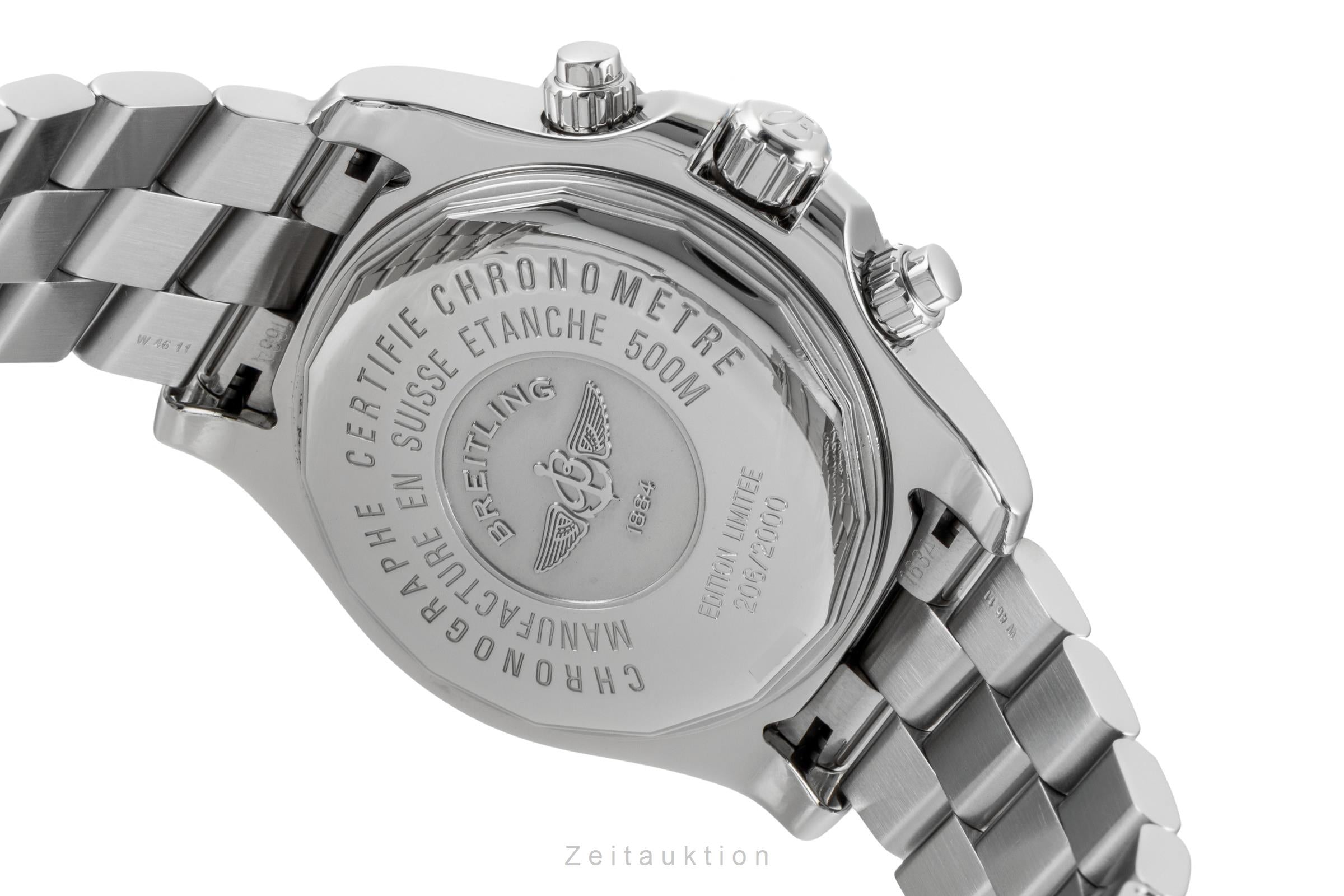 Breitling Superocean Chronograph II Stahl Automatik Ref. A13341X9/BA81 B&P 2012 [2603066]