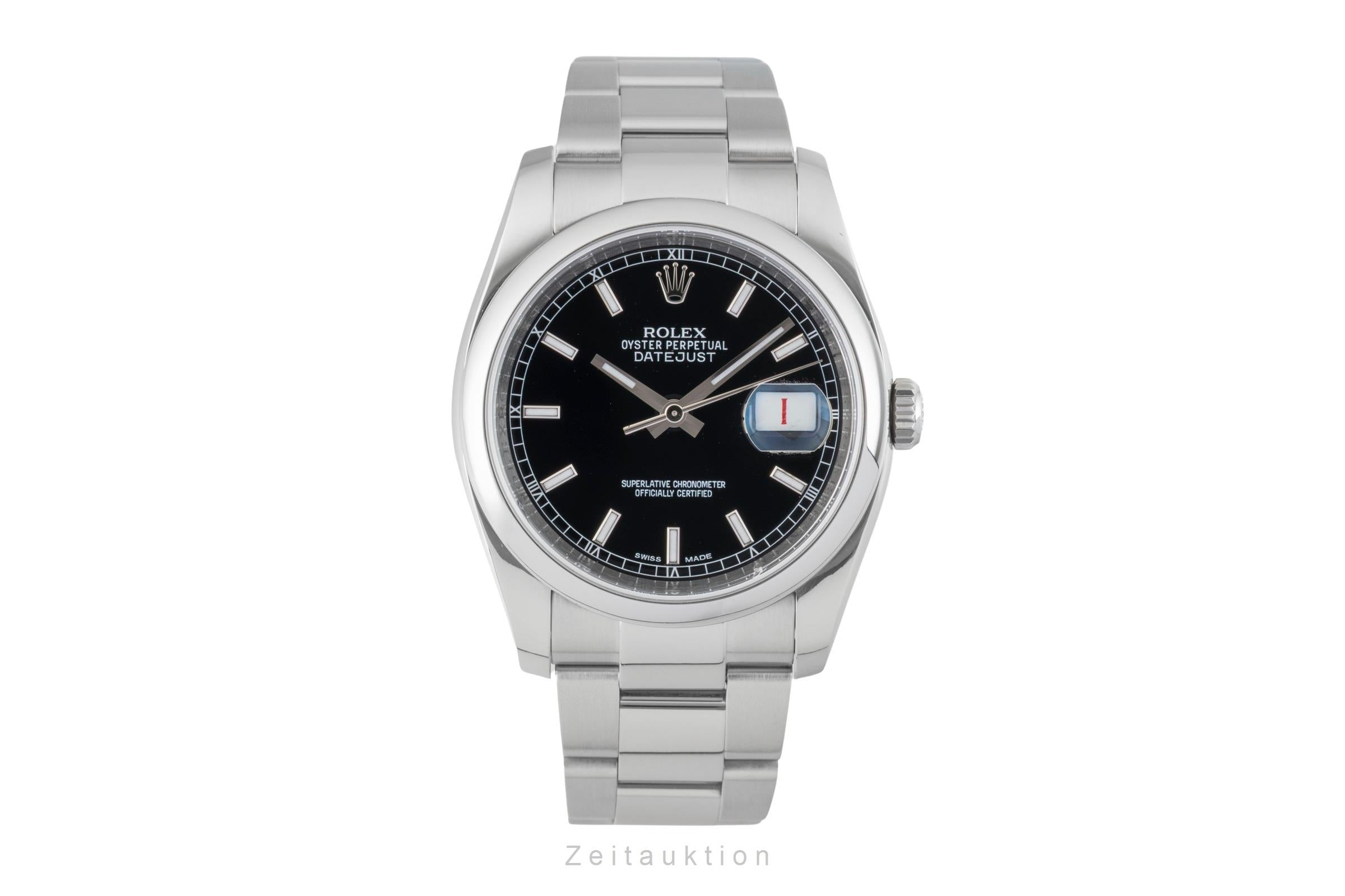 Rolex Datejust steel automatic men's watch 116200  [2603067]