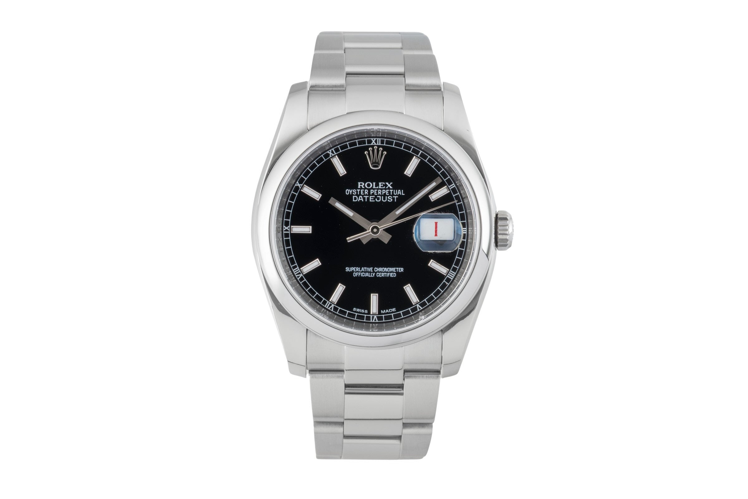 Rolex Datejust acciaio automatismo orologio da uomo 116200  [2603067]