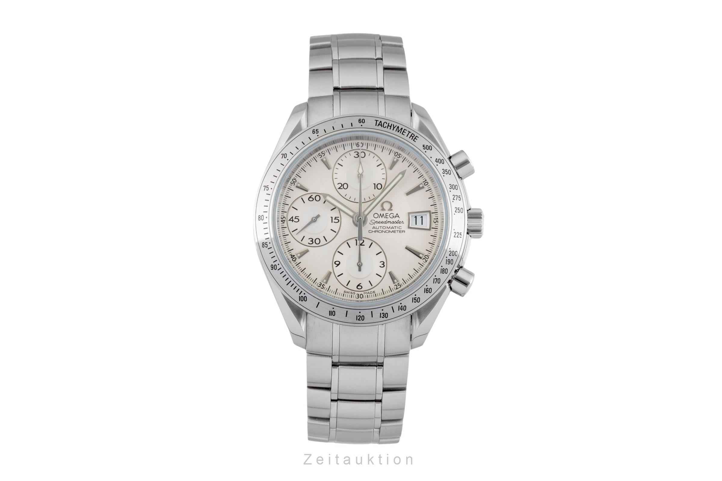 Omega Speedmaster Date Chronograph Stahl Automatik Ref. 3211.30.00 VP: 6100,- € [2603069]