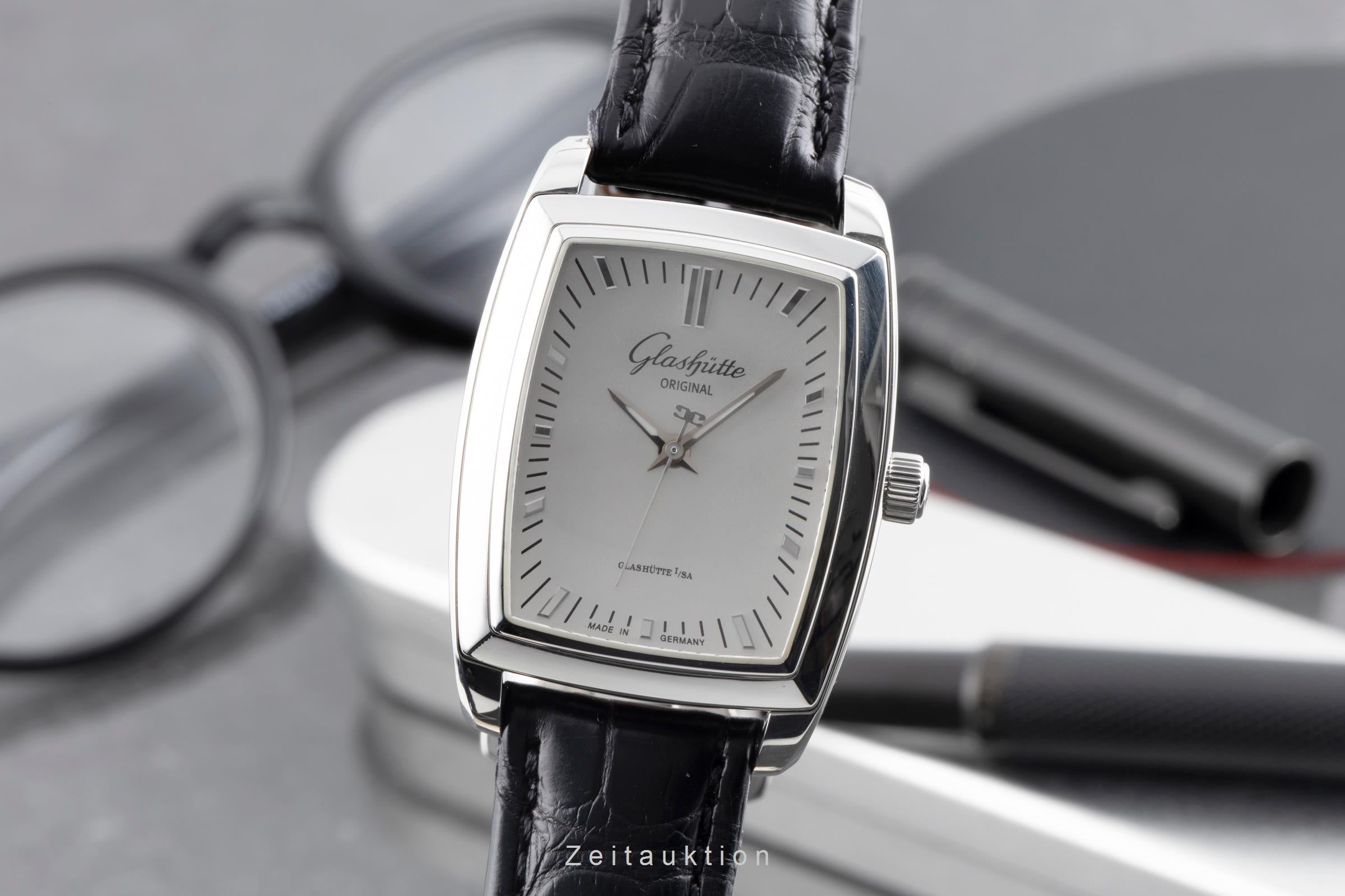 Glashütte Senator acero automático reloj para caballeros 39-52-53-52-04  [2603070]