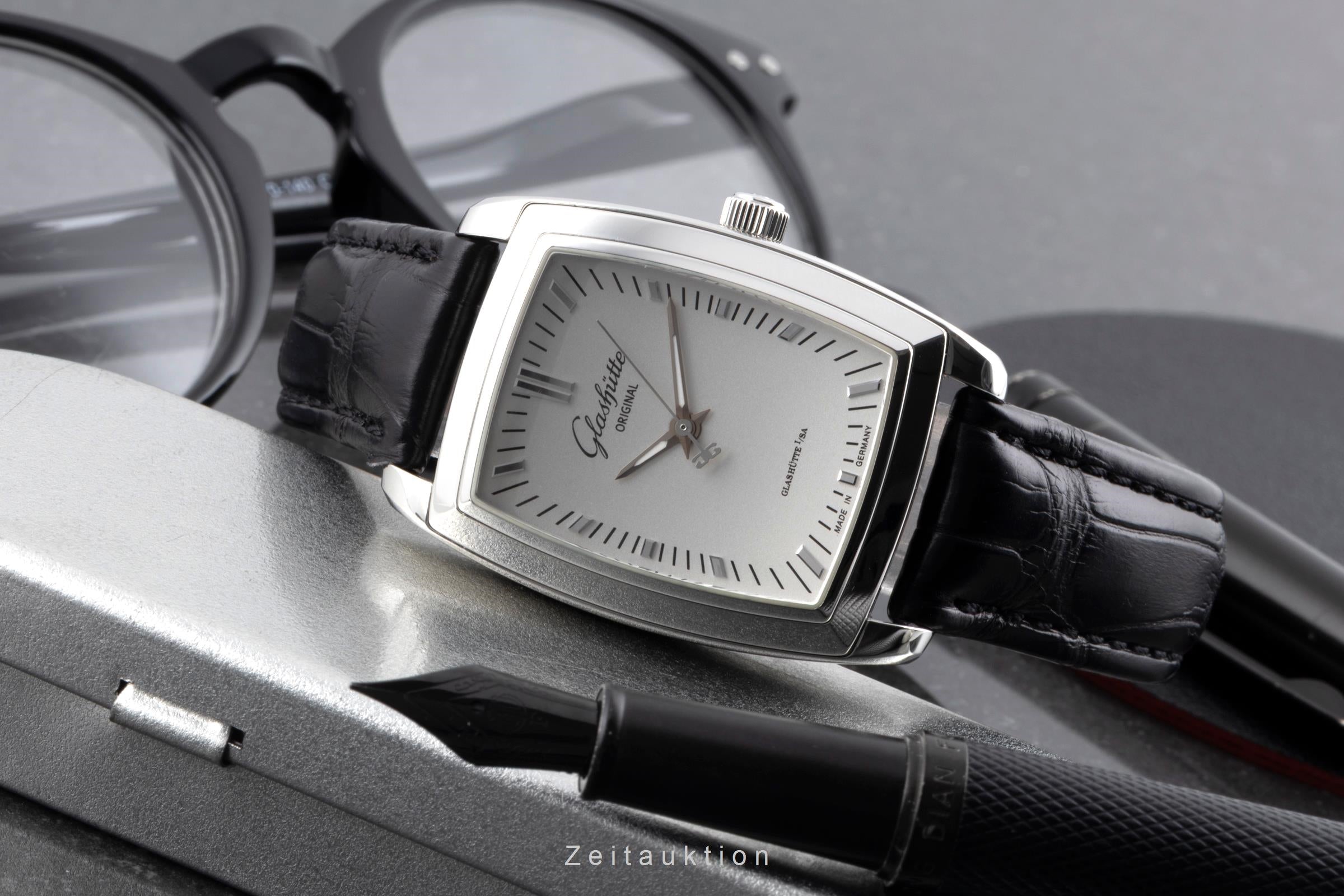 Glashütte Senator acero automático reloj para caballeros 39-52-53-52-04  [2603070]