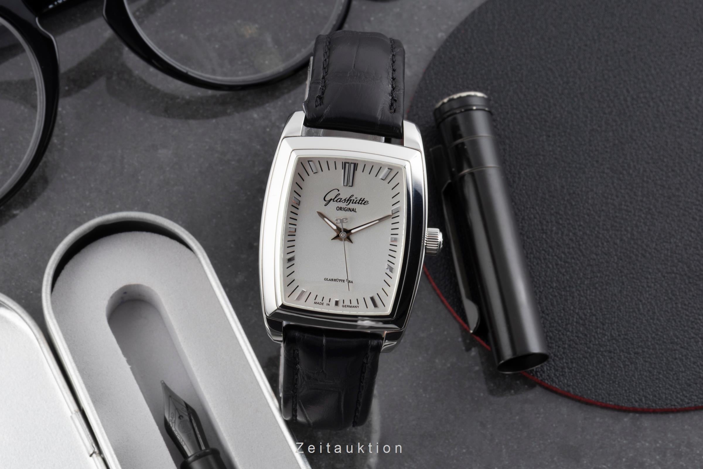 Glashütte Senator acero automático reloj para caballeros 39-52-53-52-04  [2603070]