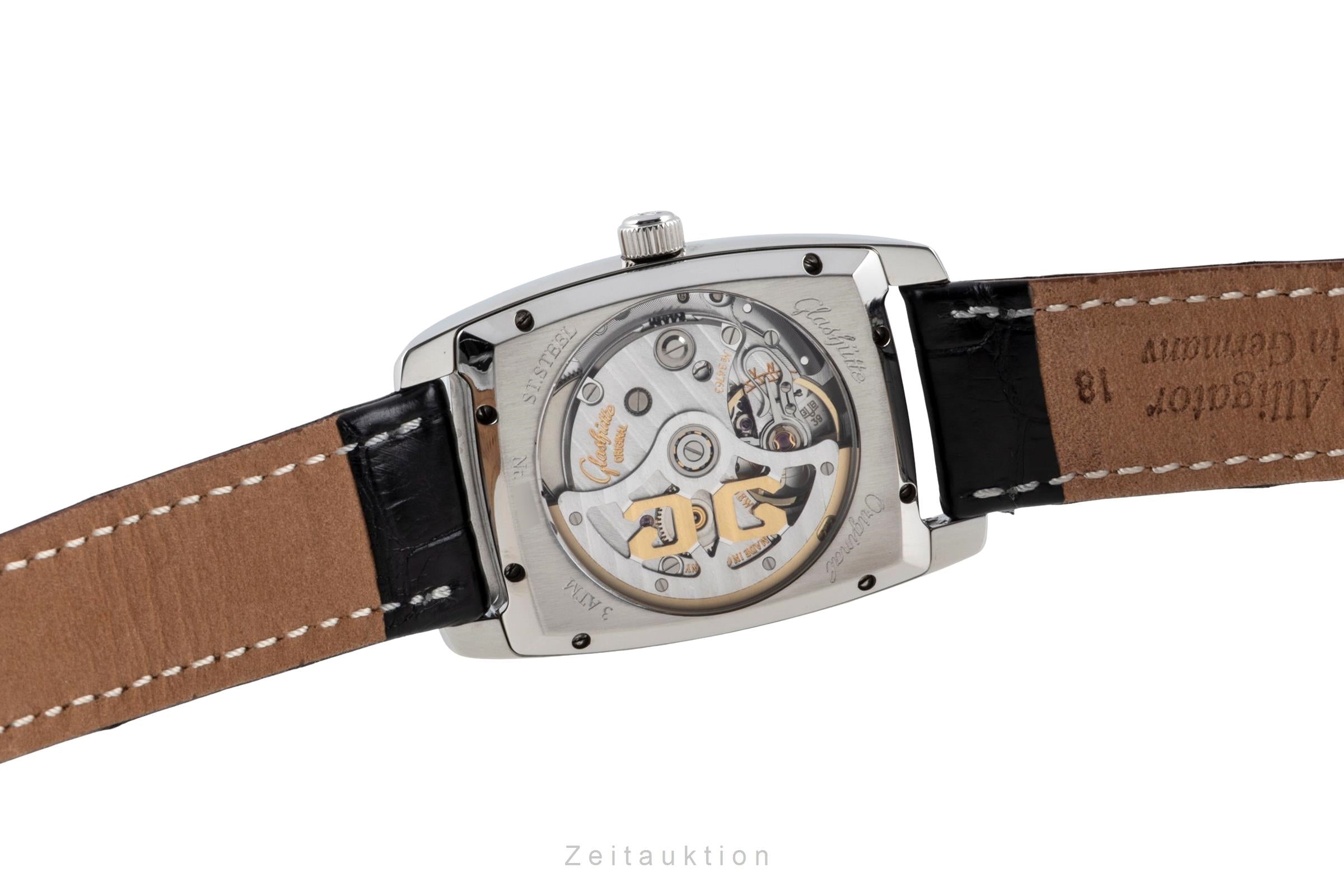Glashütte Senator acero automático reloj para caballeros 39-52-53-52-04  [2603070]