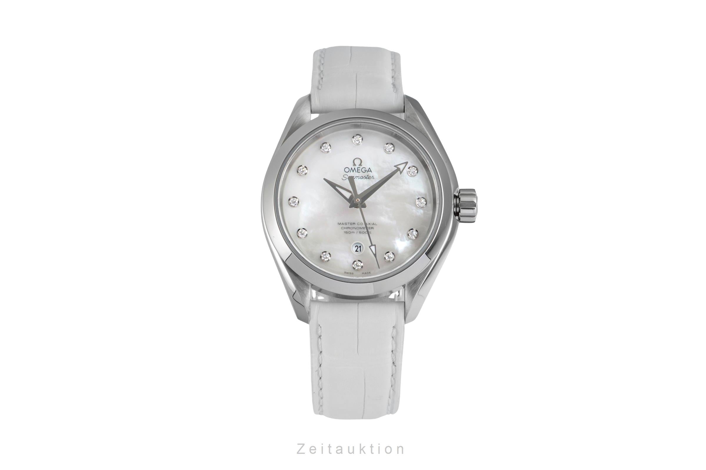 Omega Seamaster acier automatique montre pour femmes 231.10.34.20.55.002  [2603071]