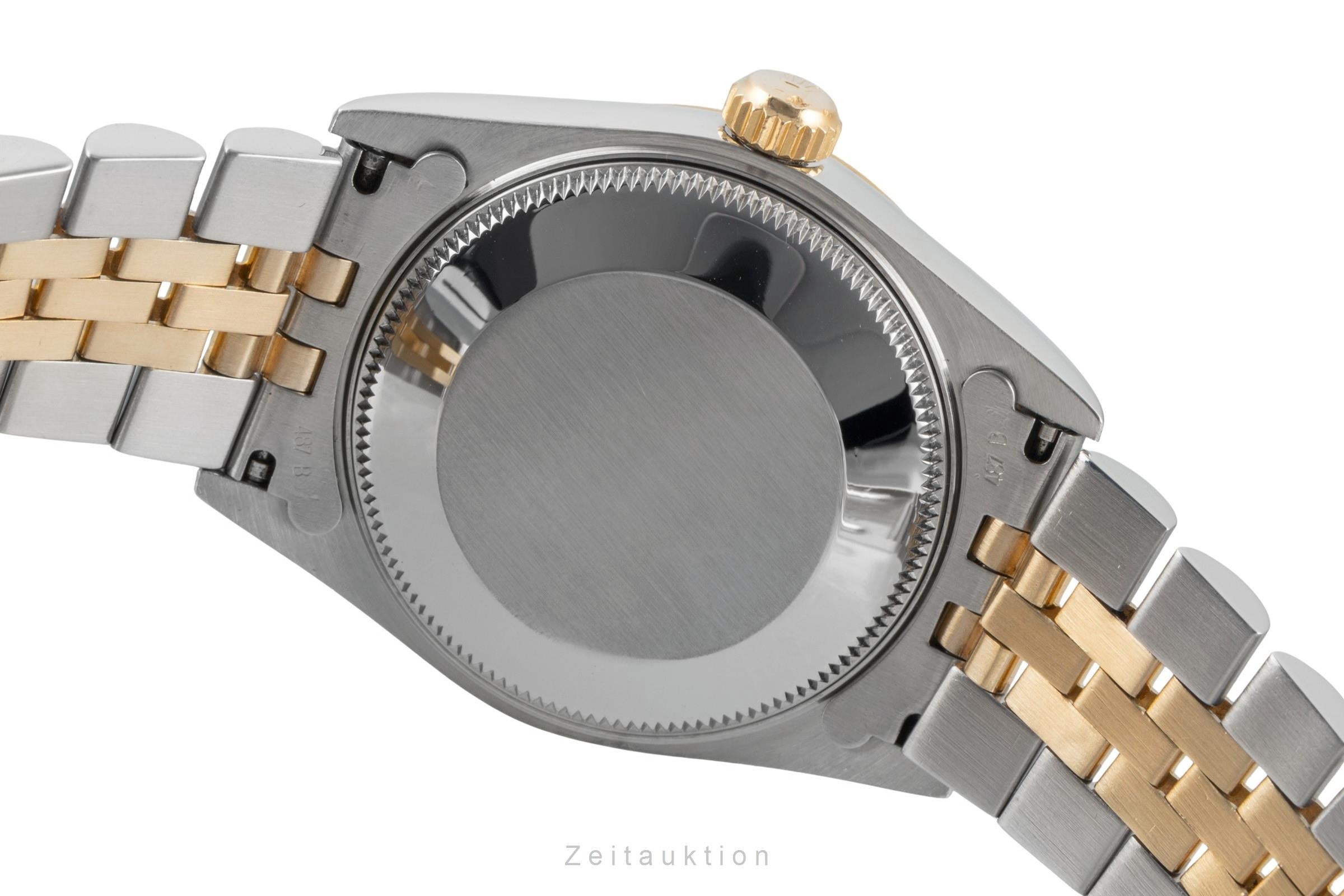 Rolex Datejust Stahl / Gold Roman Dial Automatik Damenuhr Ref. 68273  [2603072]