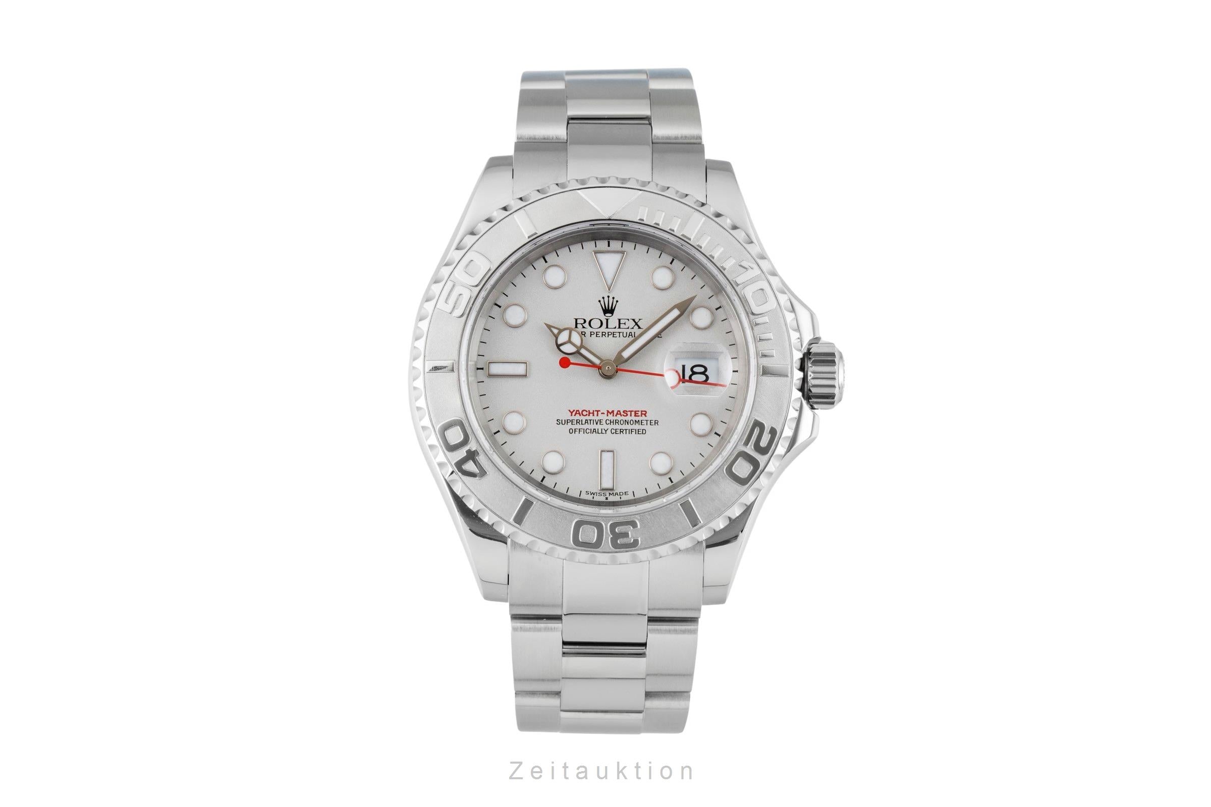 Rolex Yacht-Master 40 Oyster Edelstahl / Platin Automatik Ref. 116622 Y-Serie [2603078]