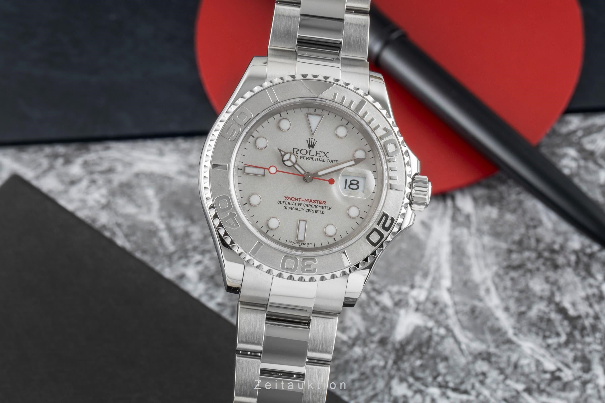 Rolex Yacht-Master 40 Oyster Edelstahl / Platin Automatik Ref. 116622 Y-Serie [2603078]