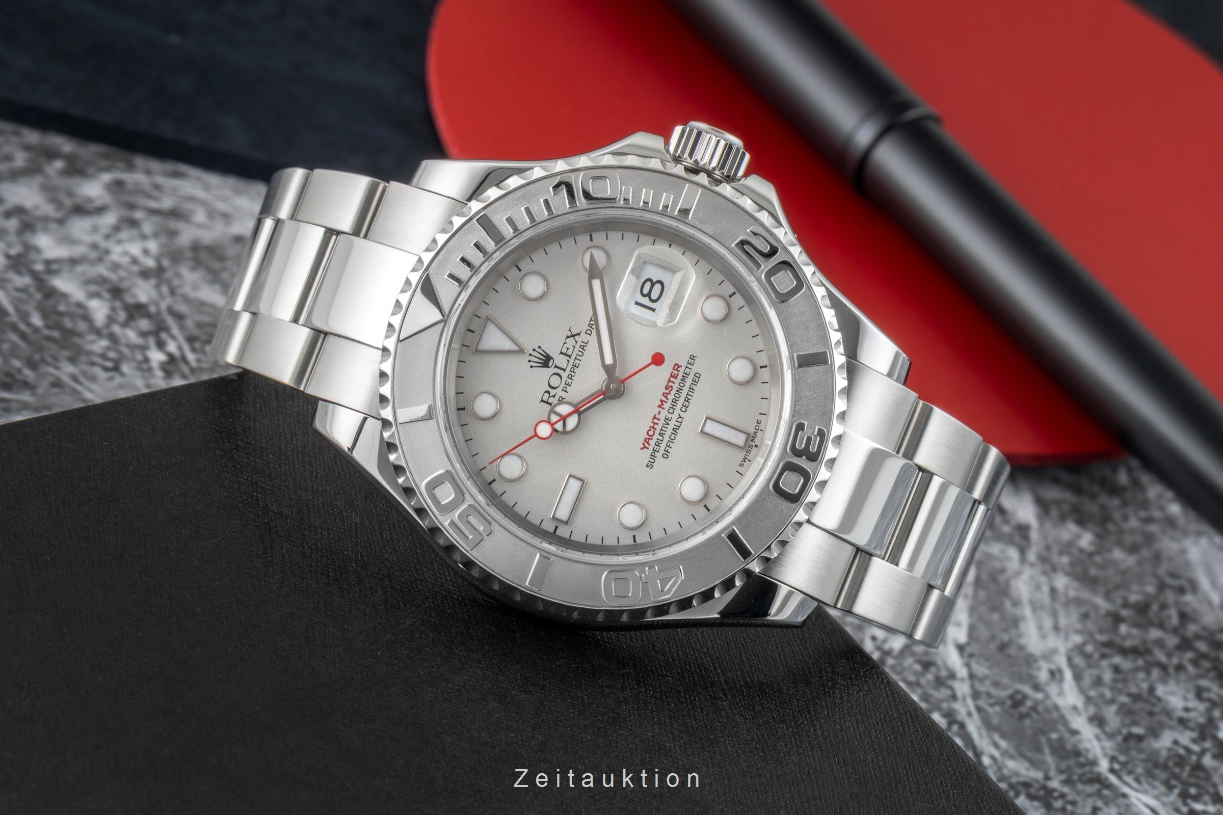 Rolex Yacht-Master 40 Oyster Edelstahl / Platin Automatik Ref. 116622 Y-Serie [2603078]