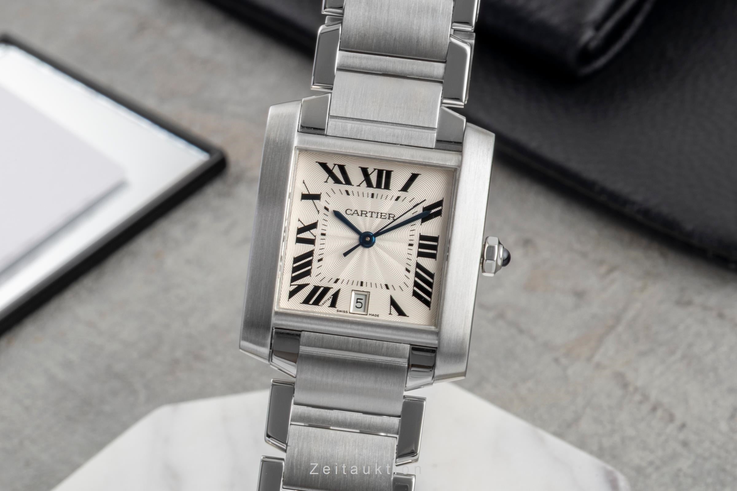Cartier Tank Francaise acciaio automatismo orologio da donna W51002Q3  [2603079]