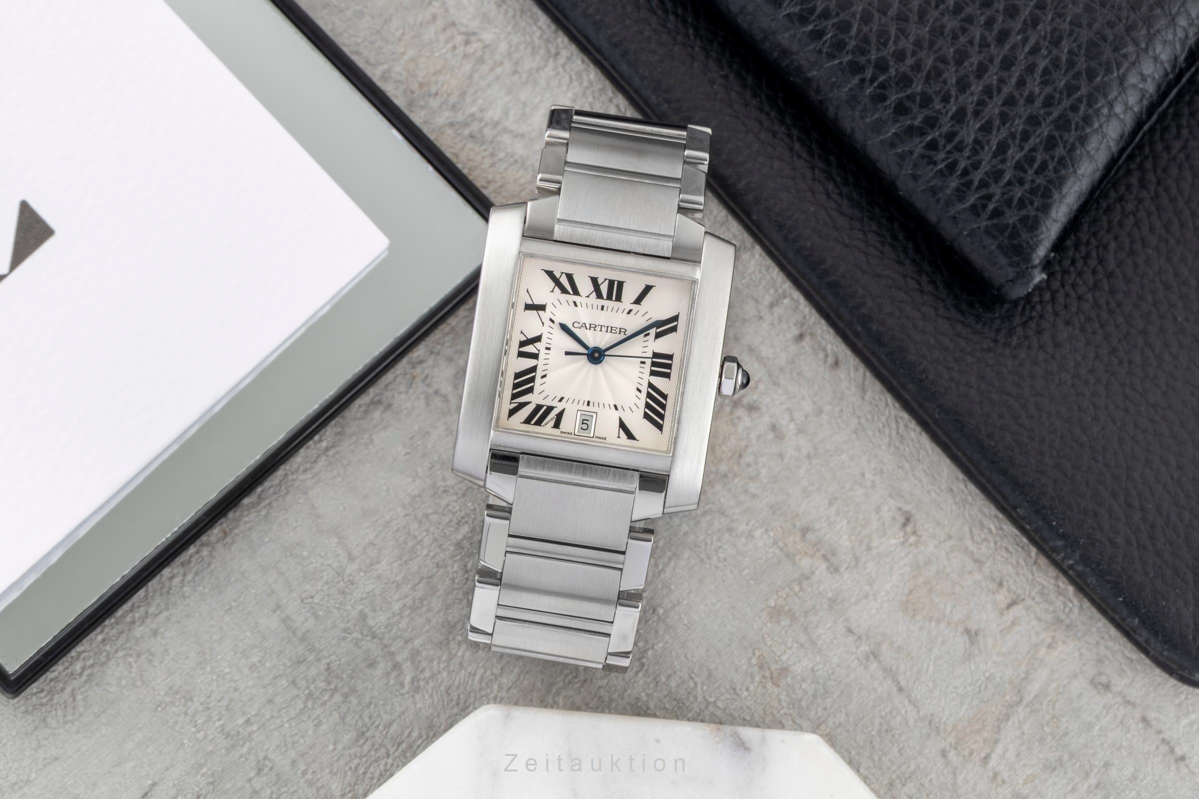 Cartier Tank Francaise acciaio automatismo orologio da donna W51002Q3  [2603079]
