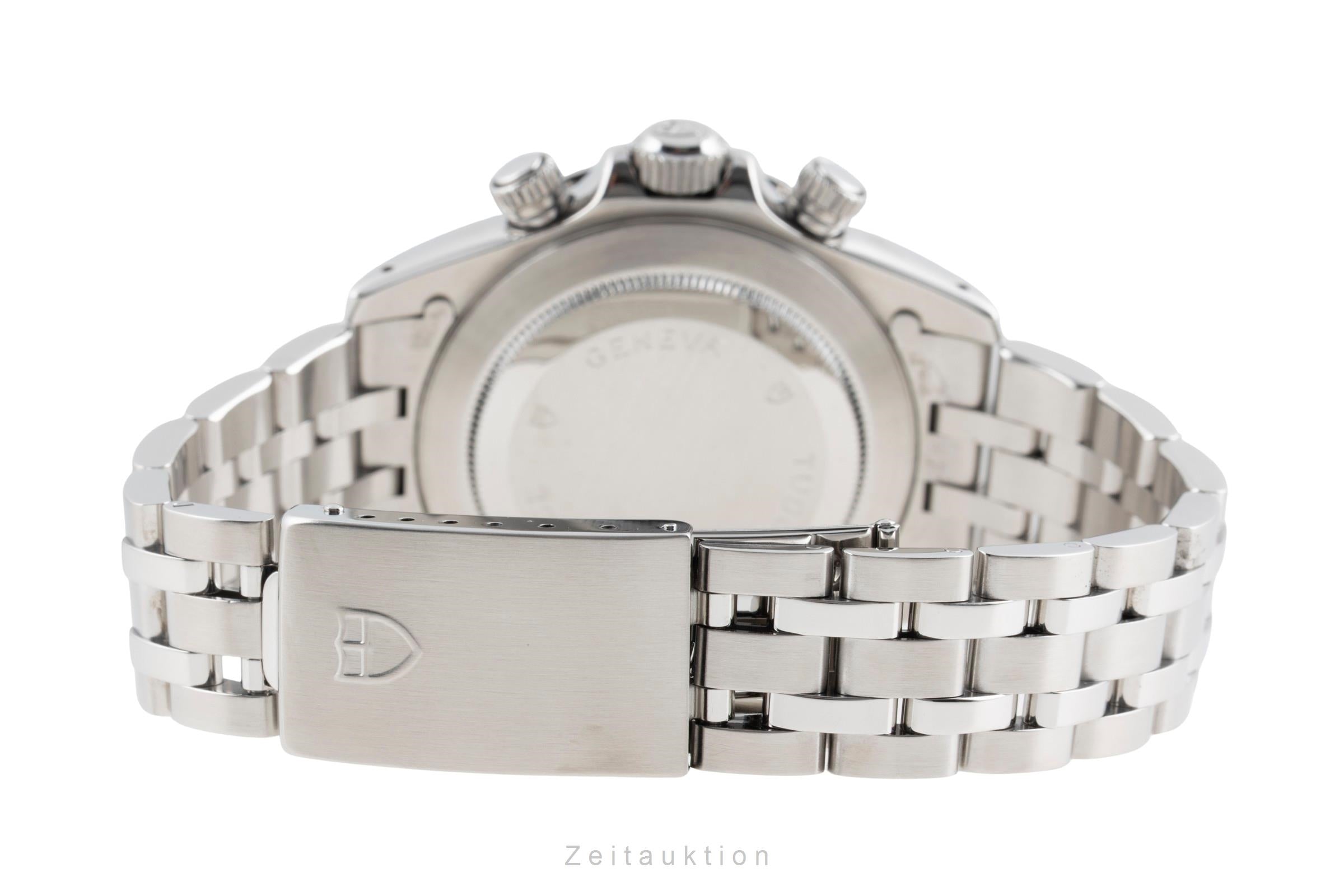 Tudor Prince Date chronographe acier automatique montre pour hommes 79280  [2603080]