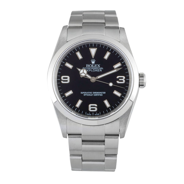 Rolex Explorer steel automatic men's watch 114270  [2603083]