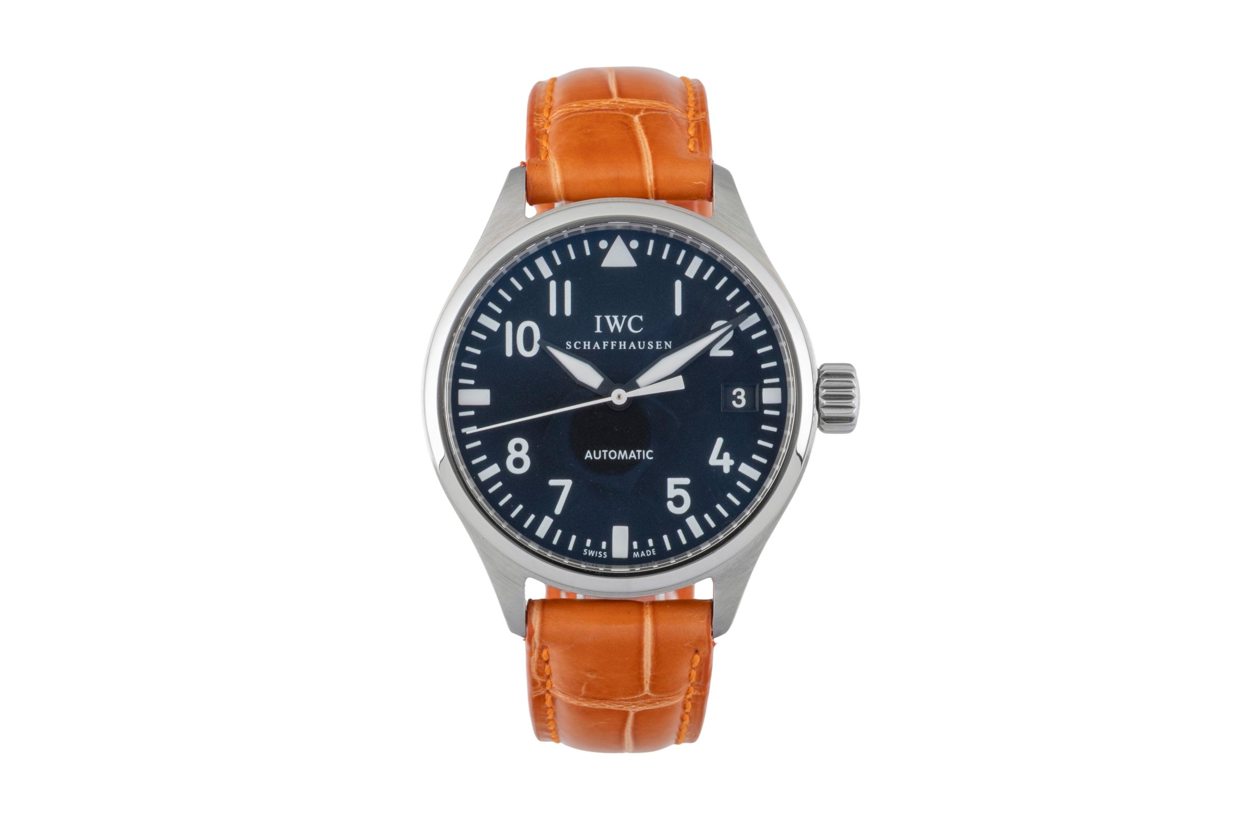 IWC Fliegeruhr Stahl Automatik unisex Ref. IW325604 Papiere 2015 [2603084]