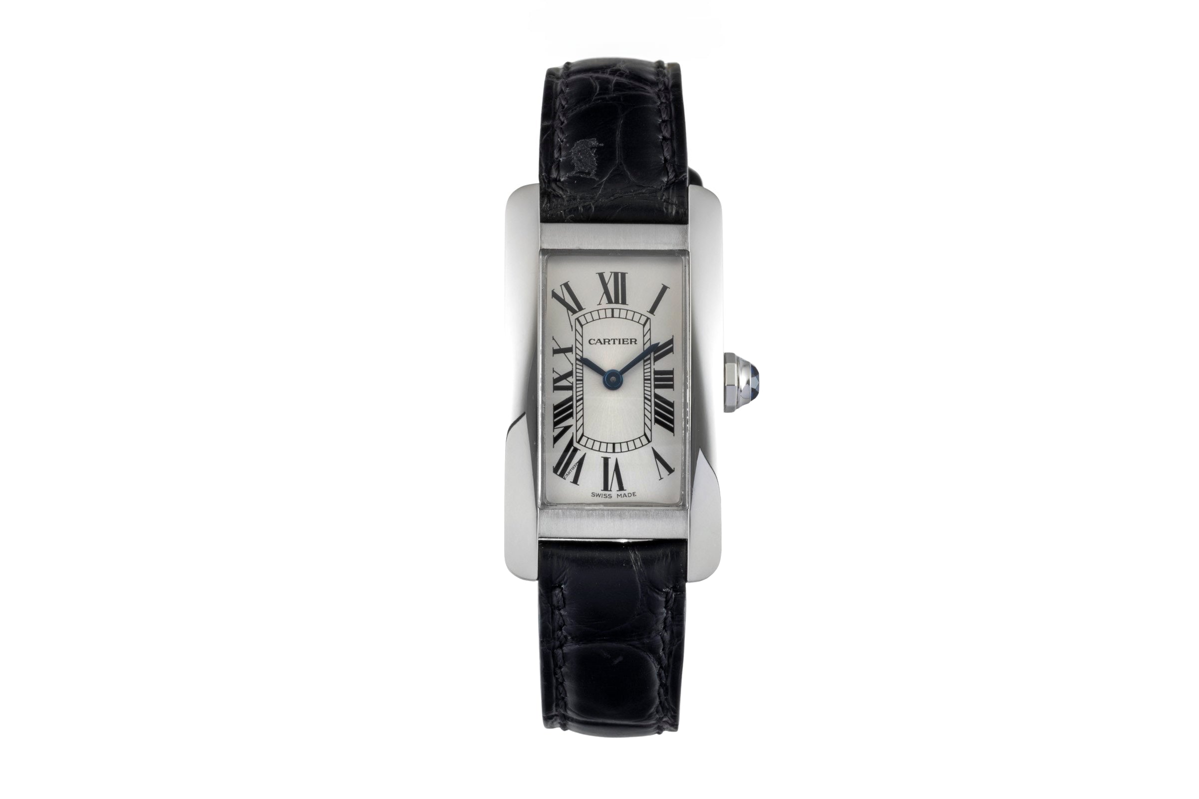 Cartier Tank Américaine SM Stahl Quarz Damenuhr Ref. WSTA0043 4274 [2603087]