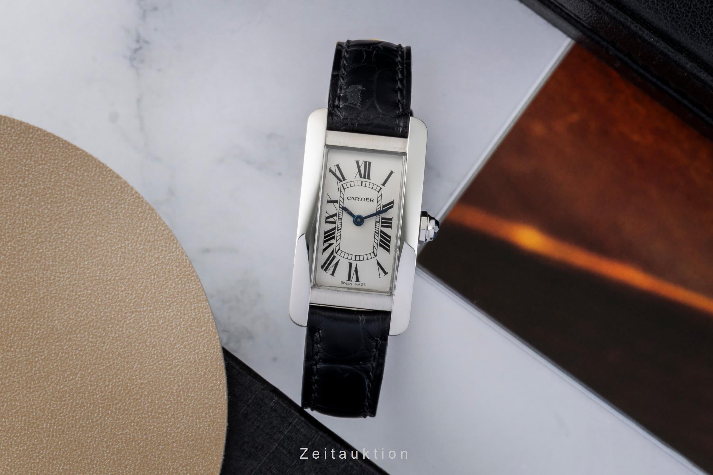 Cartier Tank Américaine acero cuarzo reloj para damas  WSTA0043  [2603087]