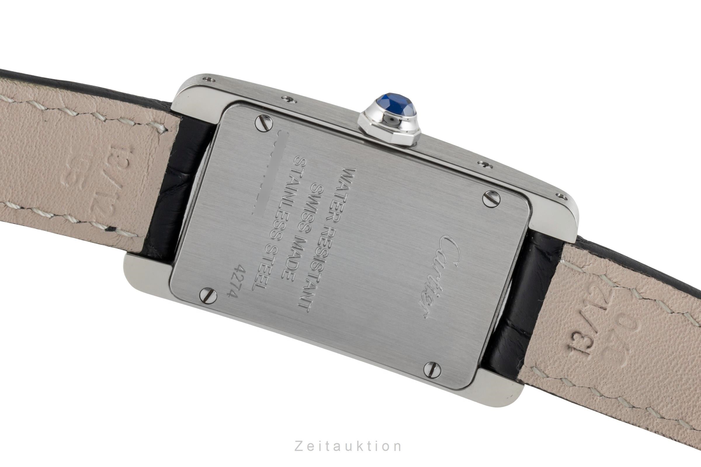 Cartier Tank Américaine acero cuarzo reloj para damas  WSTA0043  [2603087]