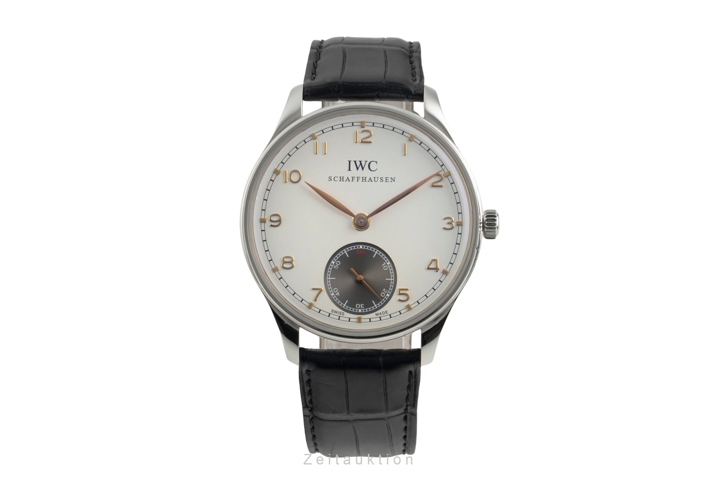 IWC Portuguese acier à remontage manuel montre pour hommes IW545405  [2603088]