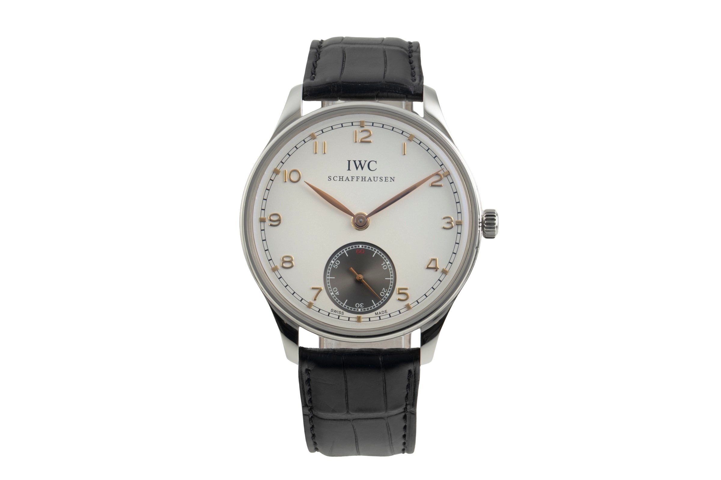 IWC Portuguese steel manual winding men's watch IW545405  [2603088]