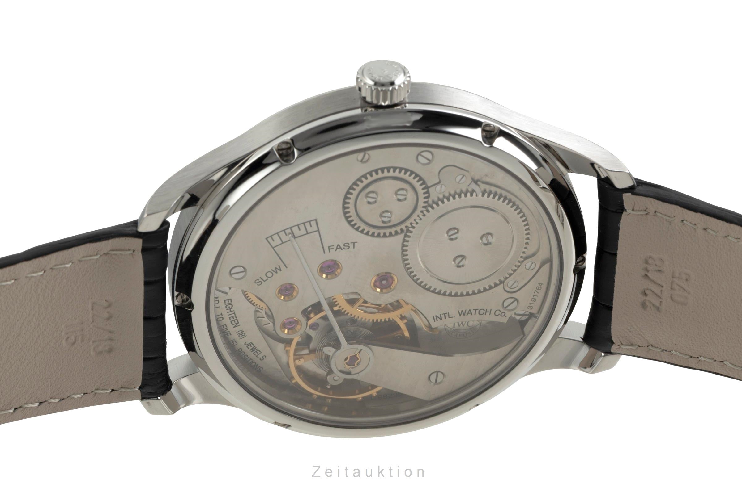 IWC Portuguese acier à remontage manuel montre pour hommes IW545405  [2603088]