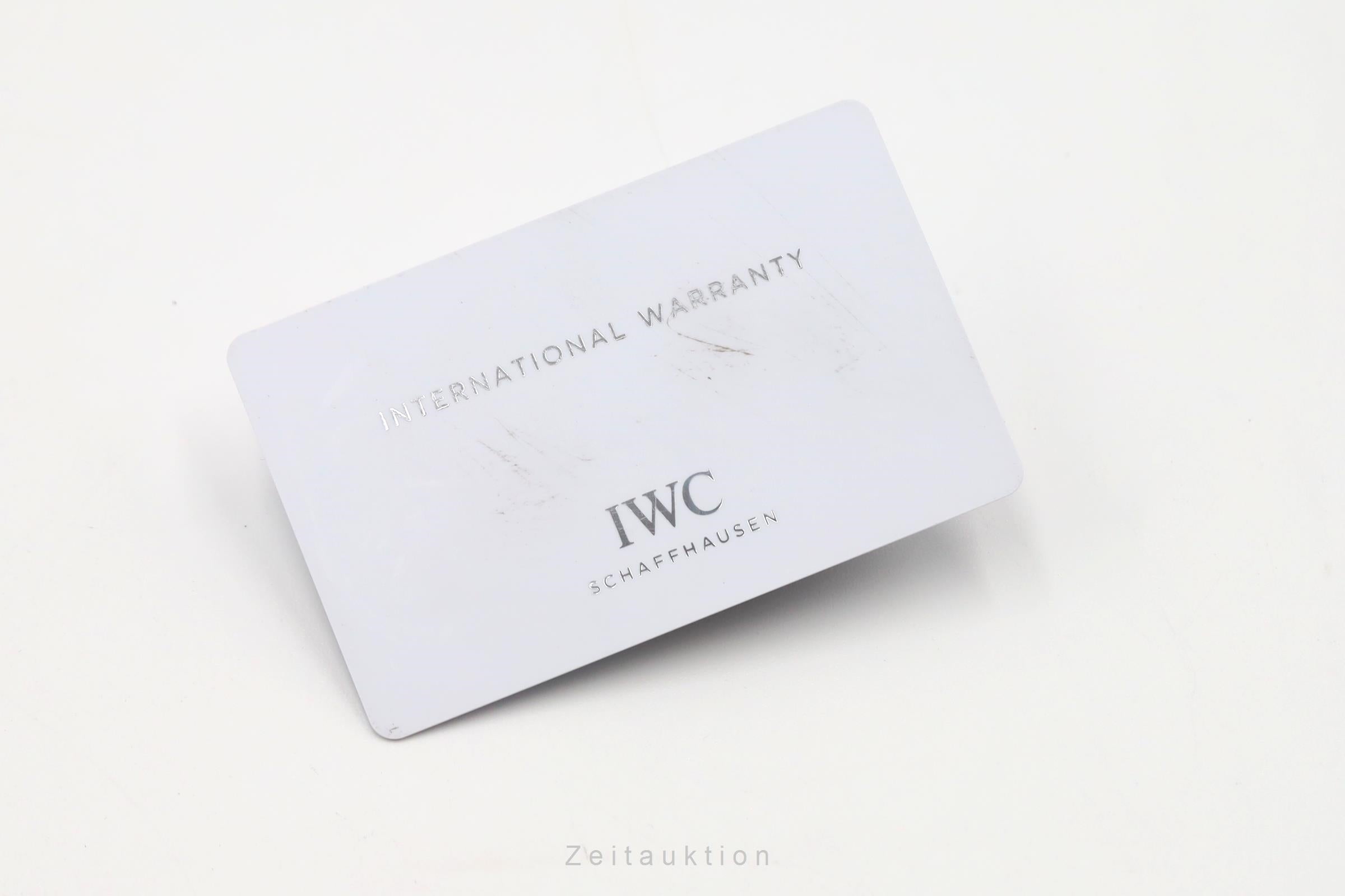 IWC Portofino Chronograph Stahl Automatik Herrenuhr Ref. IW391008 VP: 7100 € [2603090]
