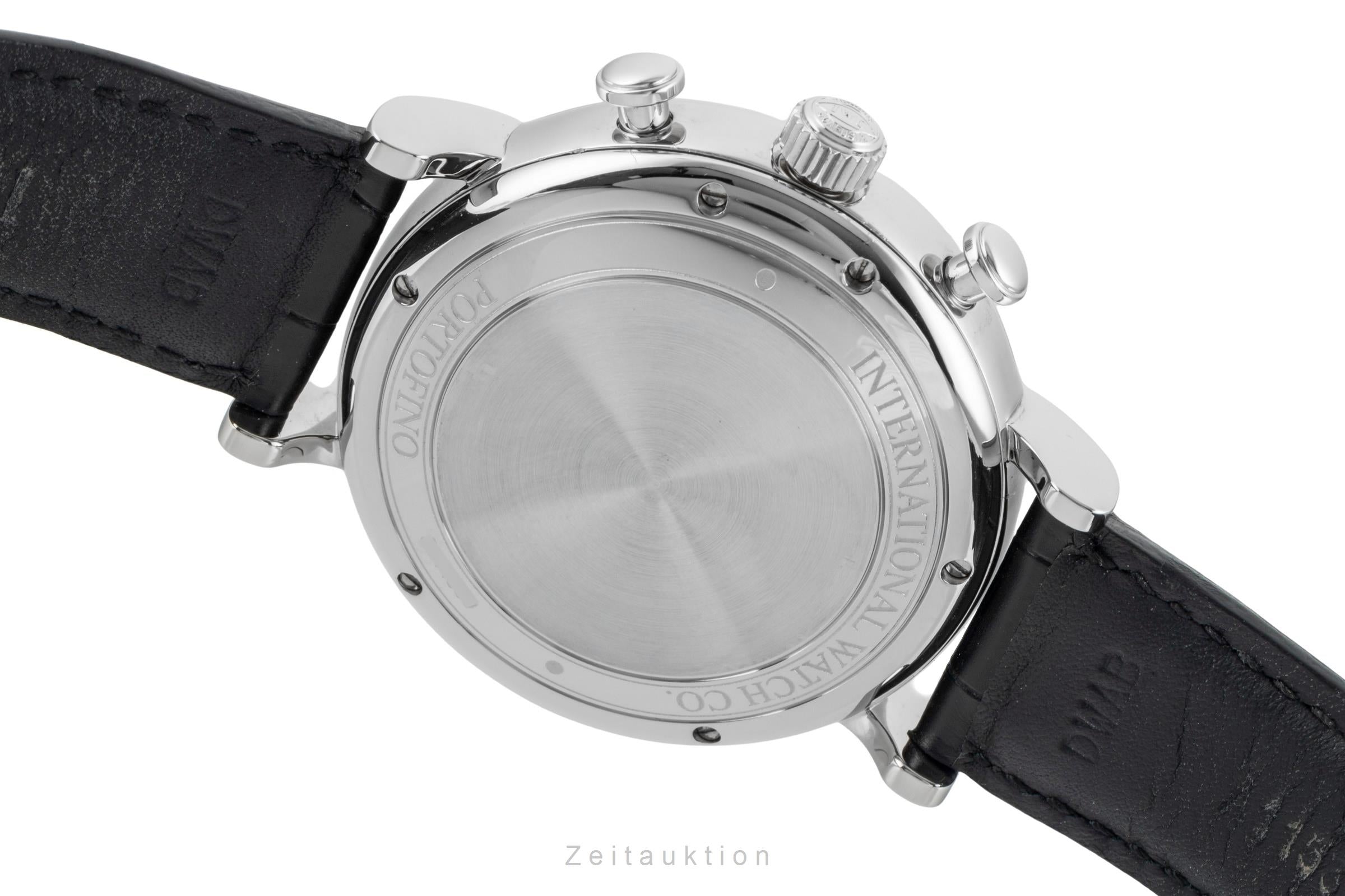 IWC Portofino Chronograph Stahl Automatik Herrenuhr Ref. IW391008 VP: 7100 € [2603090]