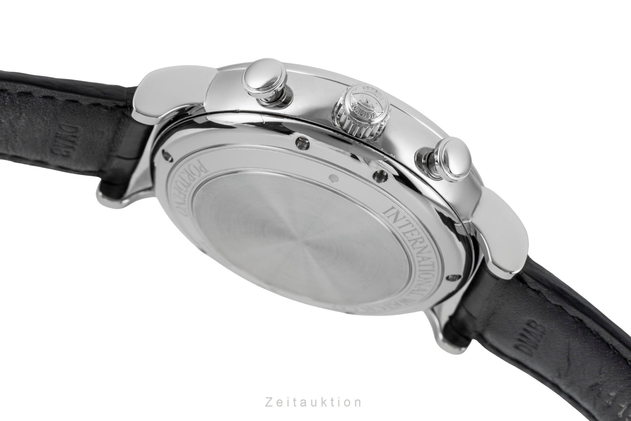 IWC Portofino Chronograph Stahl Automatik Herrenuhr Ref. IW391008 VP: 7100 € [2603090]
