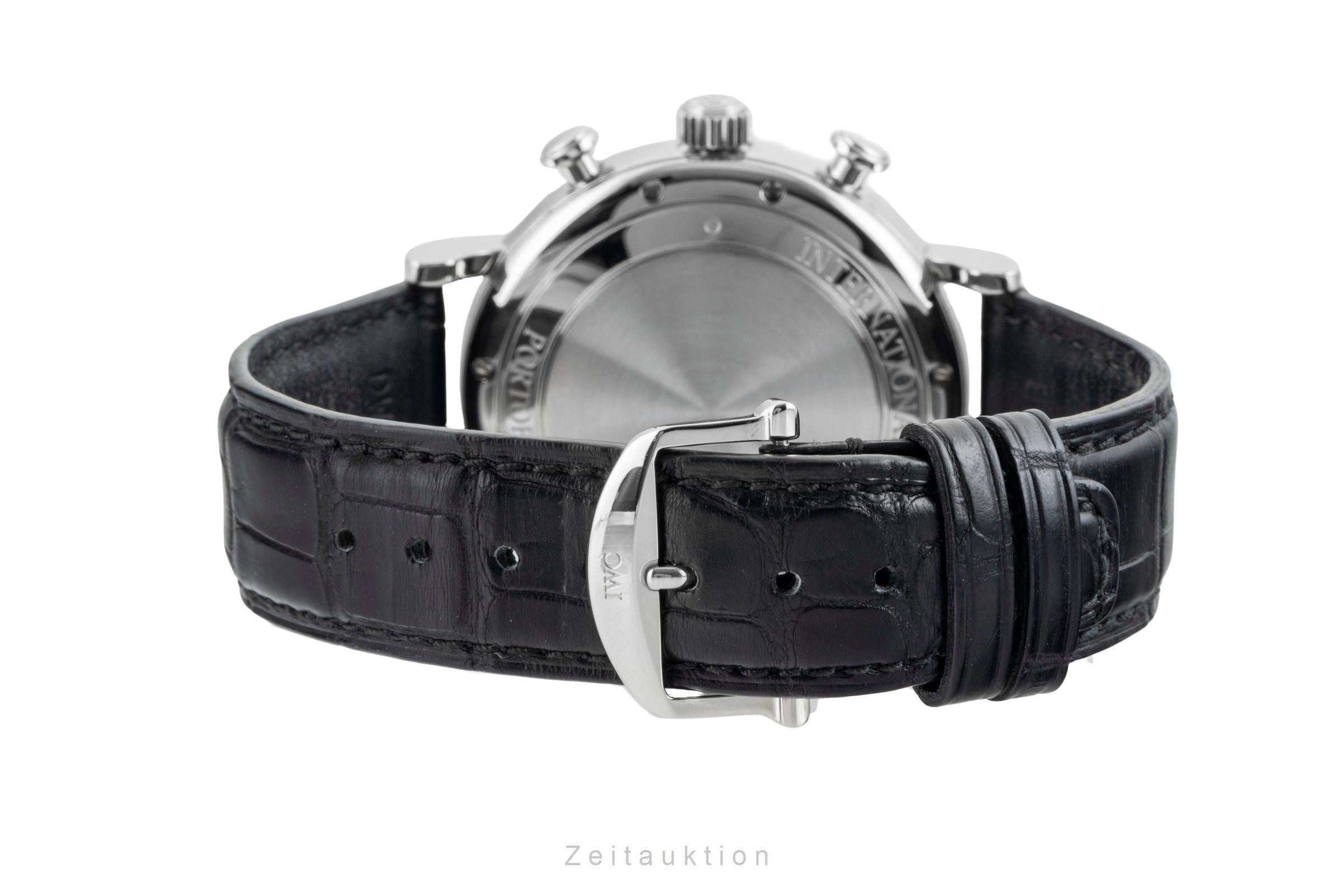 IWC Portofino Chronograph Stahl Automatik Herrenuhr Ref. IW391008 VP: 7100 € [2603090]