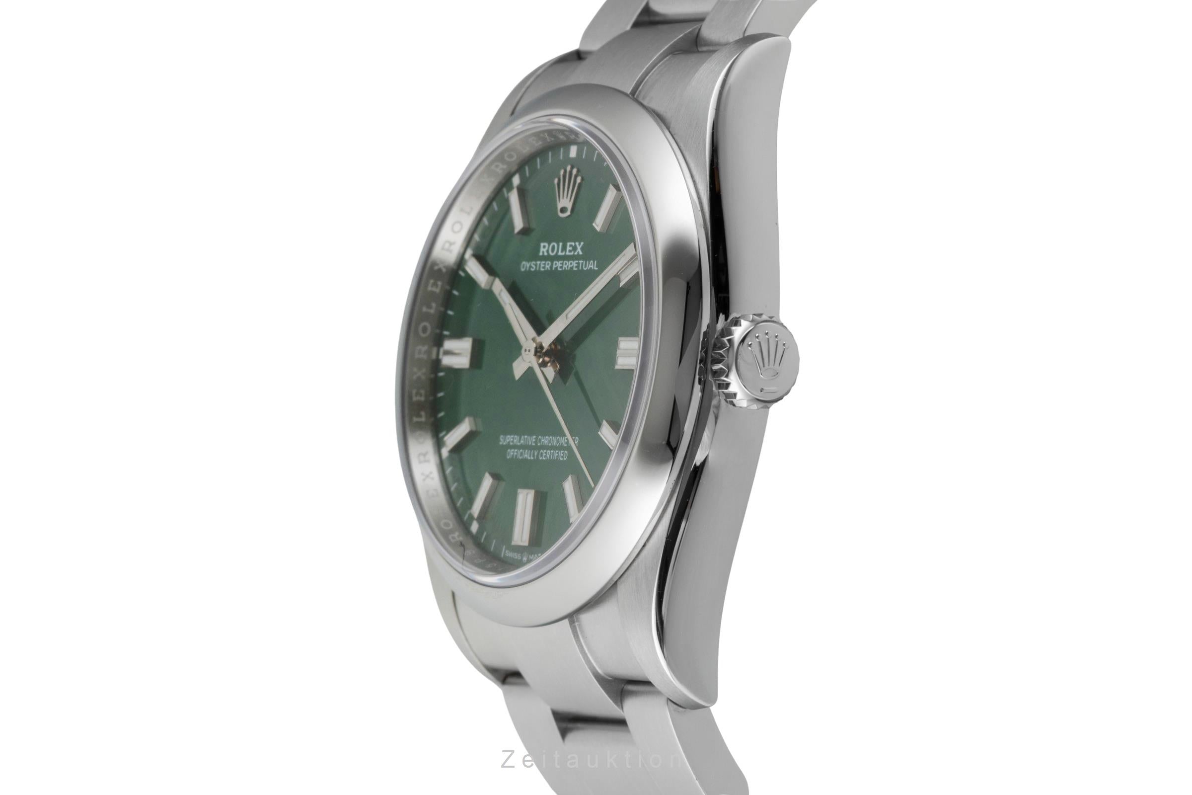 Rolex Oyster Perpetual acciaio automatismo orologio da uomo 126000  [2603093]