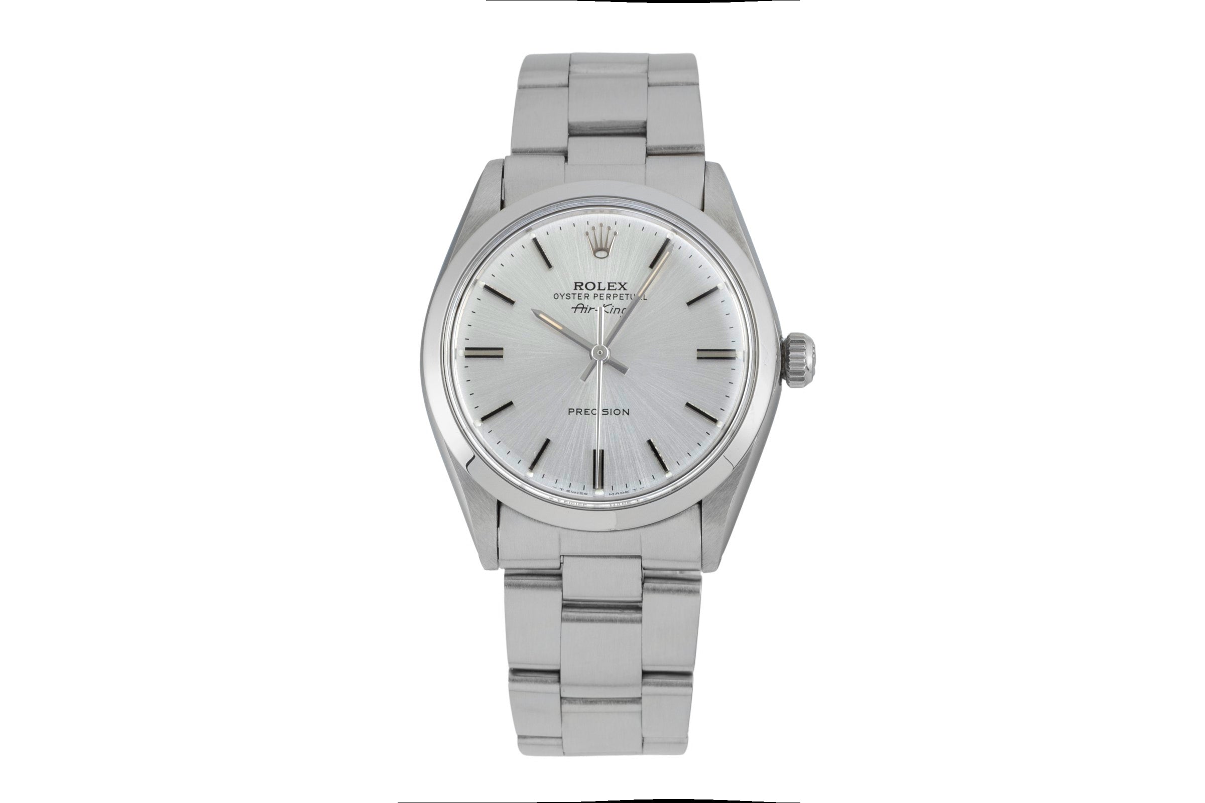 Rolex Air King acciaio automatismo orologio da uomo 5500 Vintage  [2603097]