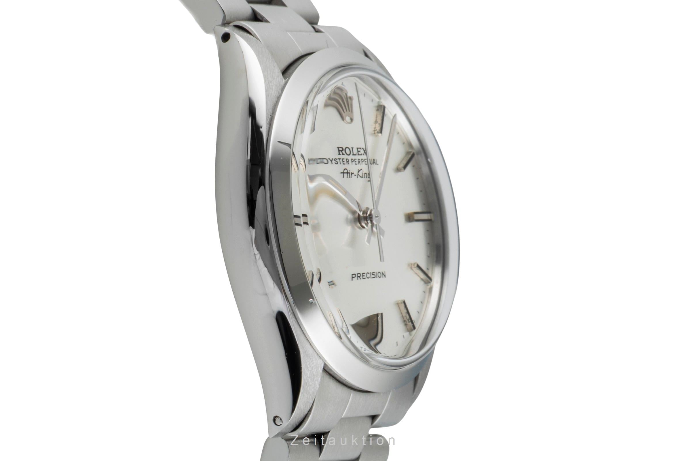 Rolex Air King acciaio automatismo orologio da uomo 5500 Vintage  [2603097]