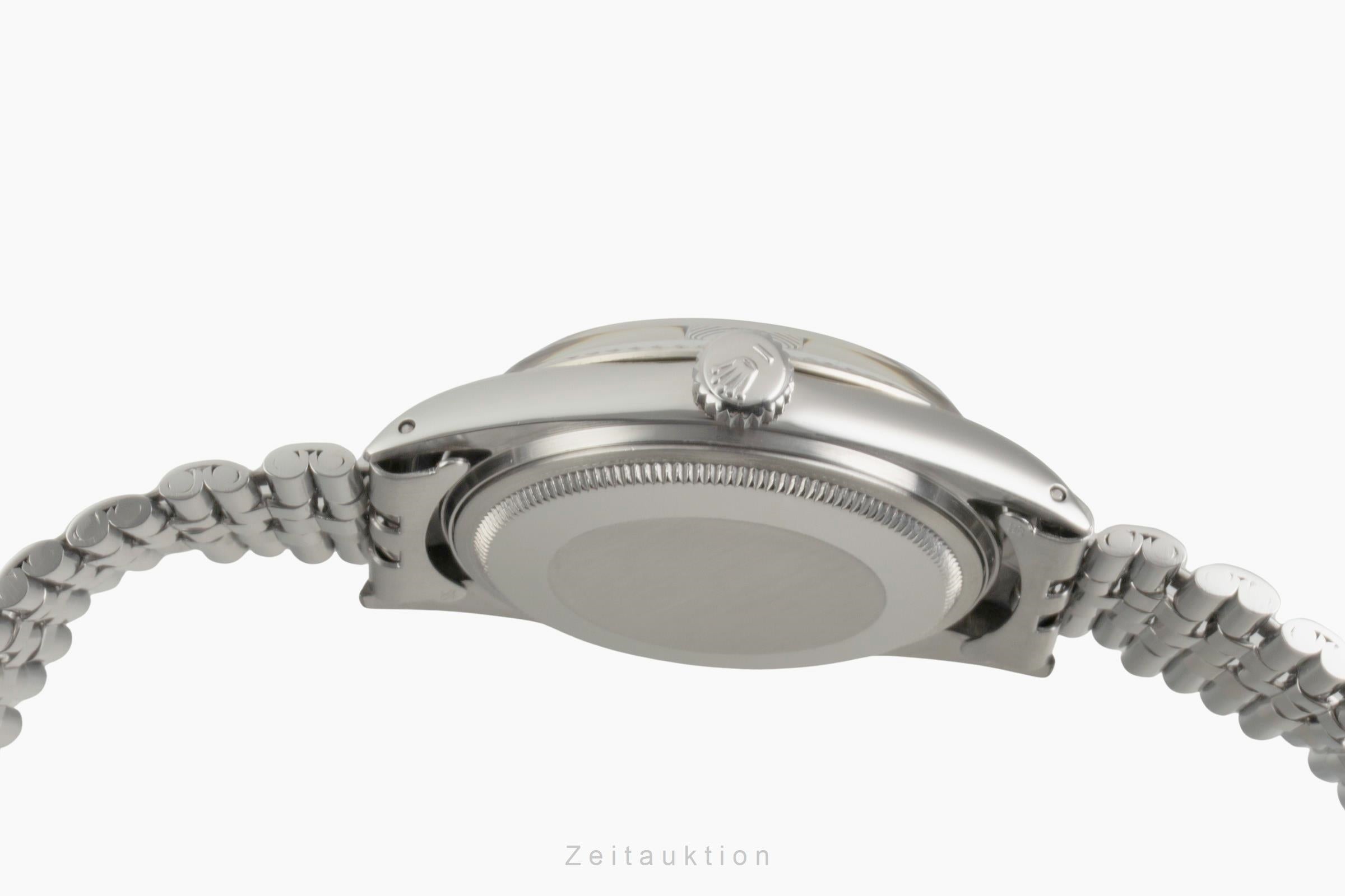 Rolex Datejust acier / or blanc automatique montre pour hommes 1601 Vintage  [2603098]