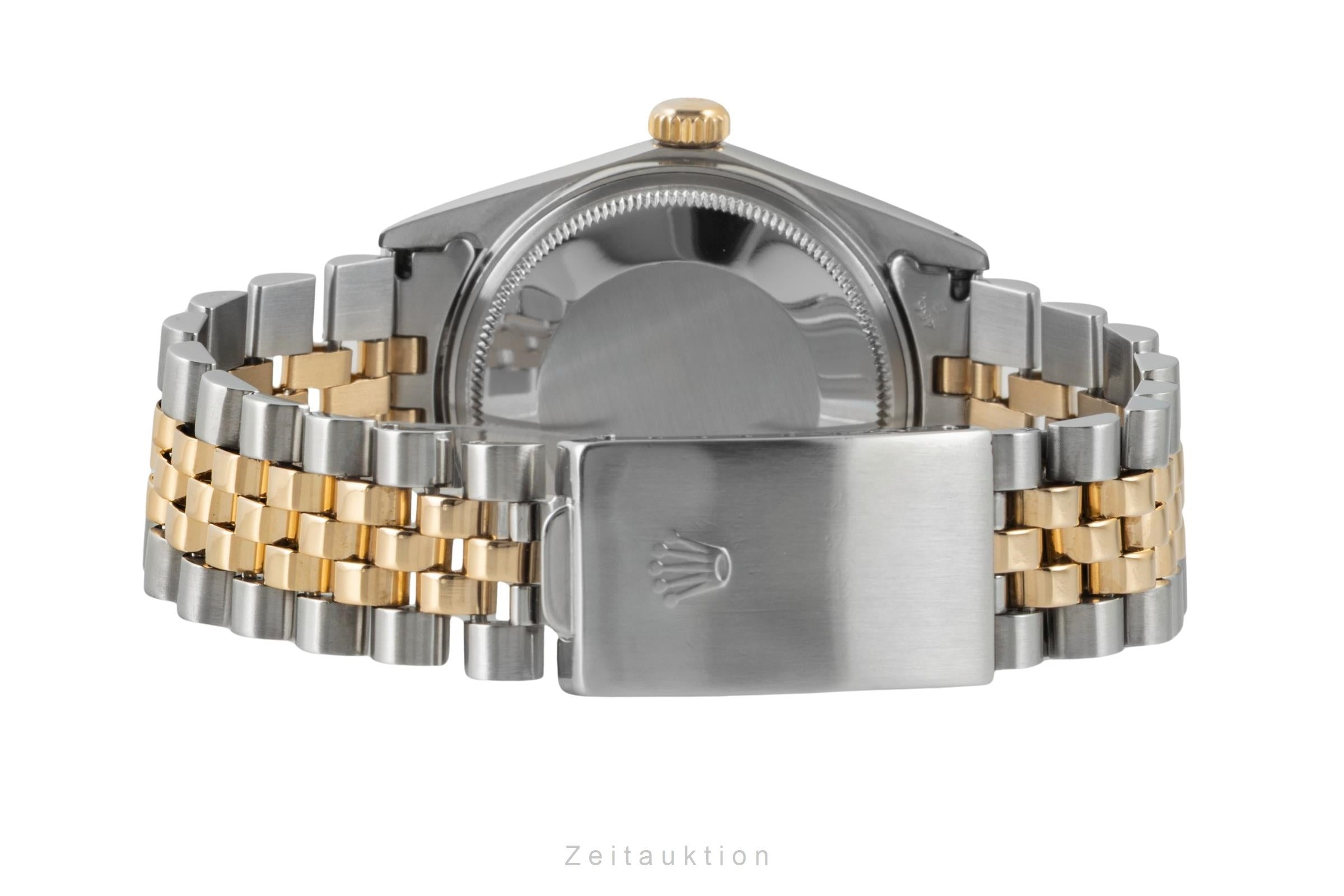 Rolex Datejust acier / or  automatique montre pour hommes 16013 Vintage  [2603100]