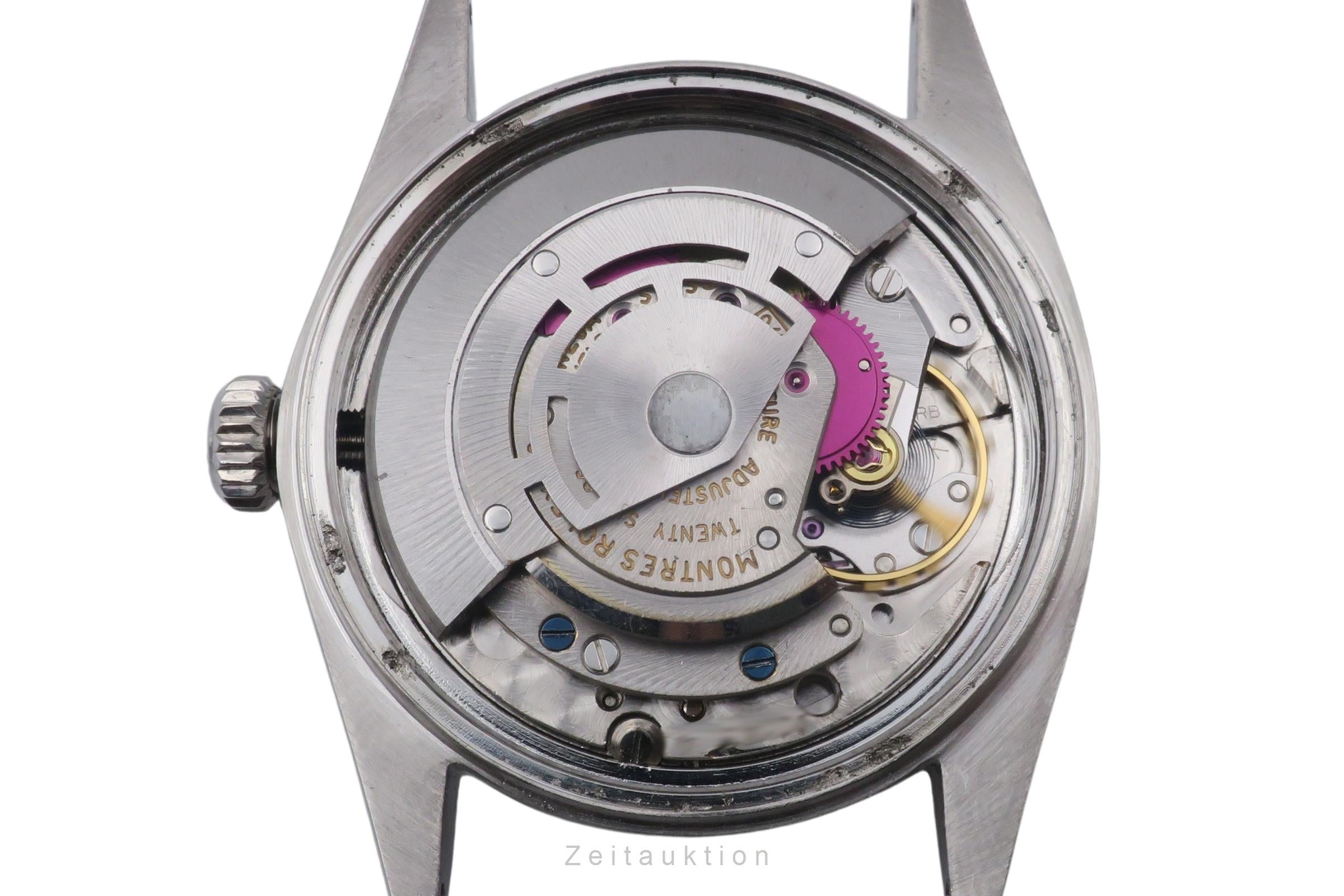 Rolex Datejust 36 Silver Dial Stahl / Weissgold Automatik Herrenuhr 1601 Vintage [2603102]