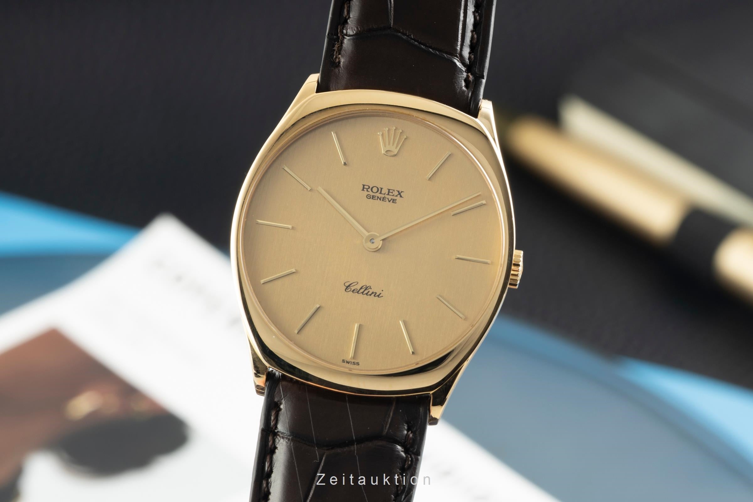 Rolex Cellini 18 ct gold manual winding men's watch 4133  [2603104]