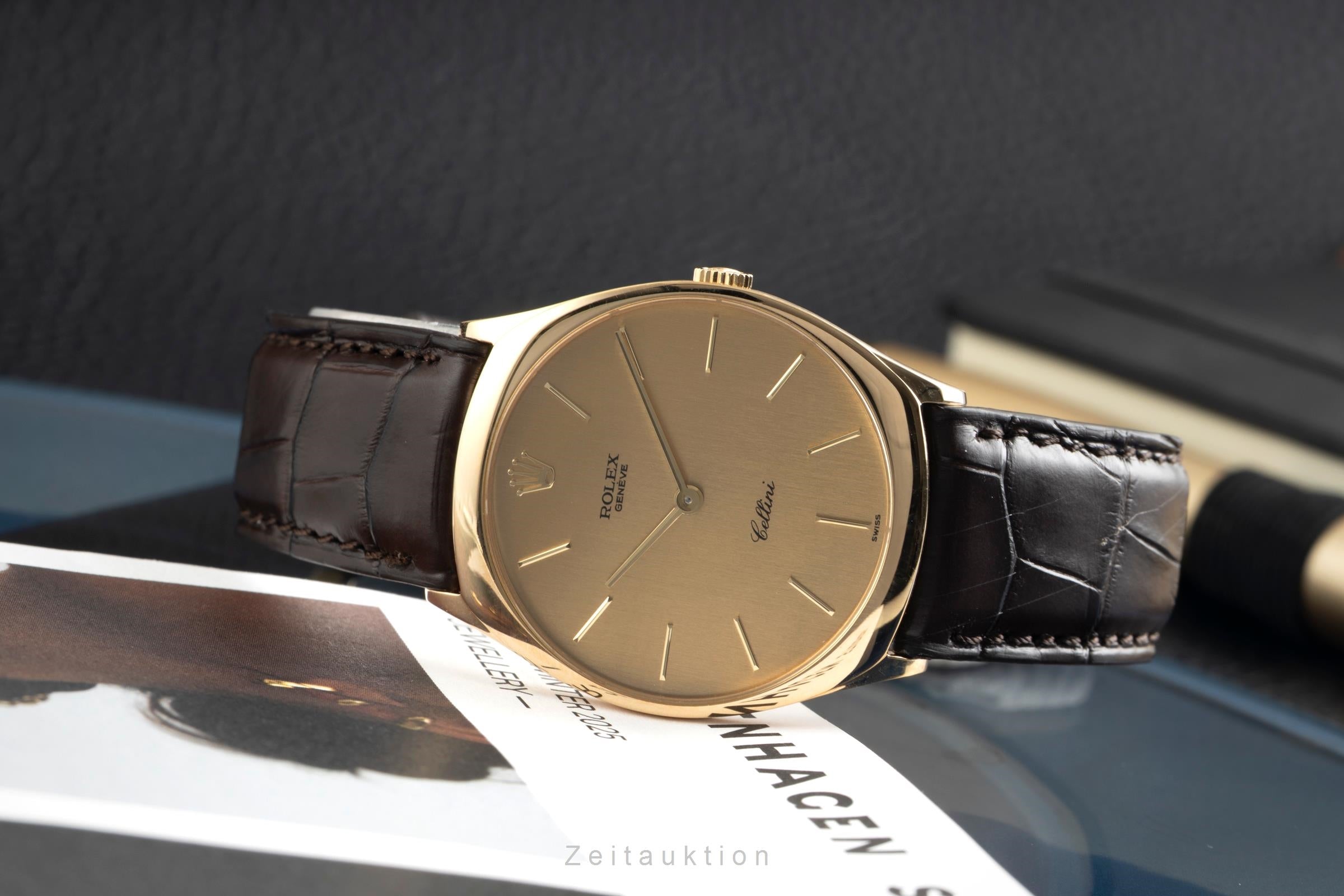 Rolex Cellini 18 ct gold manual winding men's watch 4133  [2603104]
