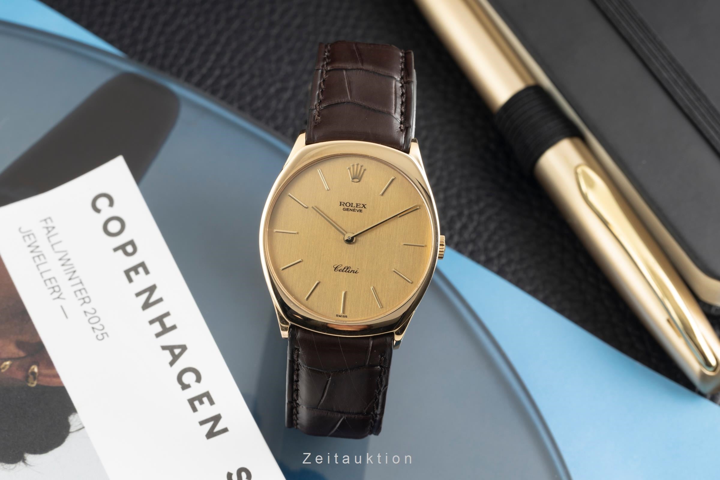 Rolex Cellini 18 ct gold manual winding men's watch 4133  [2603104]