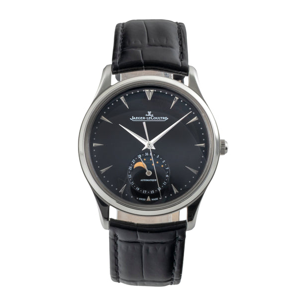 Jaeger LeCoultre Master Ultra Thin steel automatic men's watch Q1368470  , 176.8.64.S  [2603105]